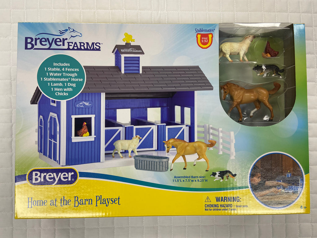 Breyer Home At The Barn Playset
