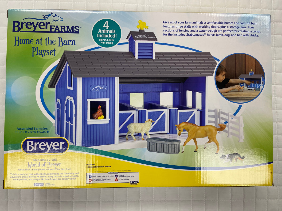 Breyer Home At The Barn Playset