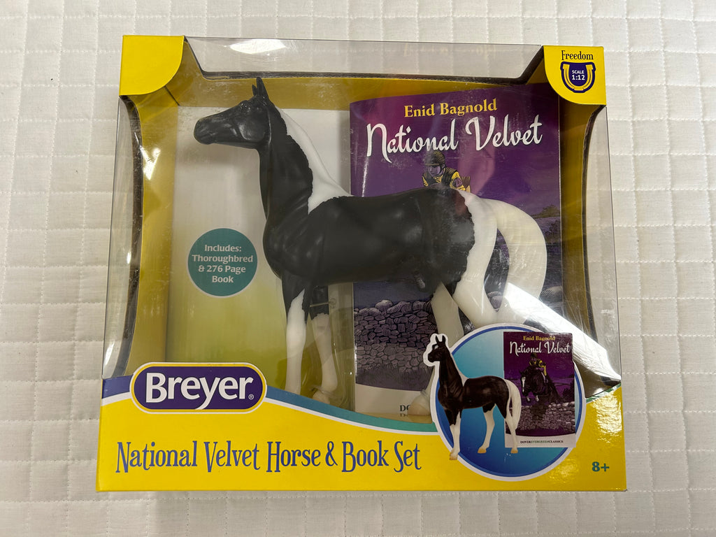 National Velvet Horse and Book