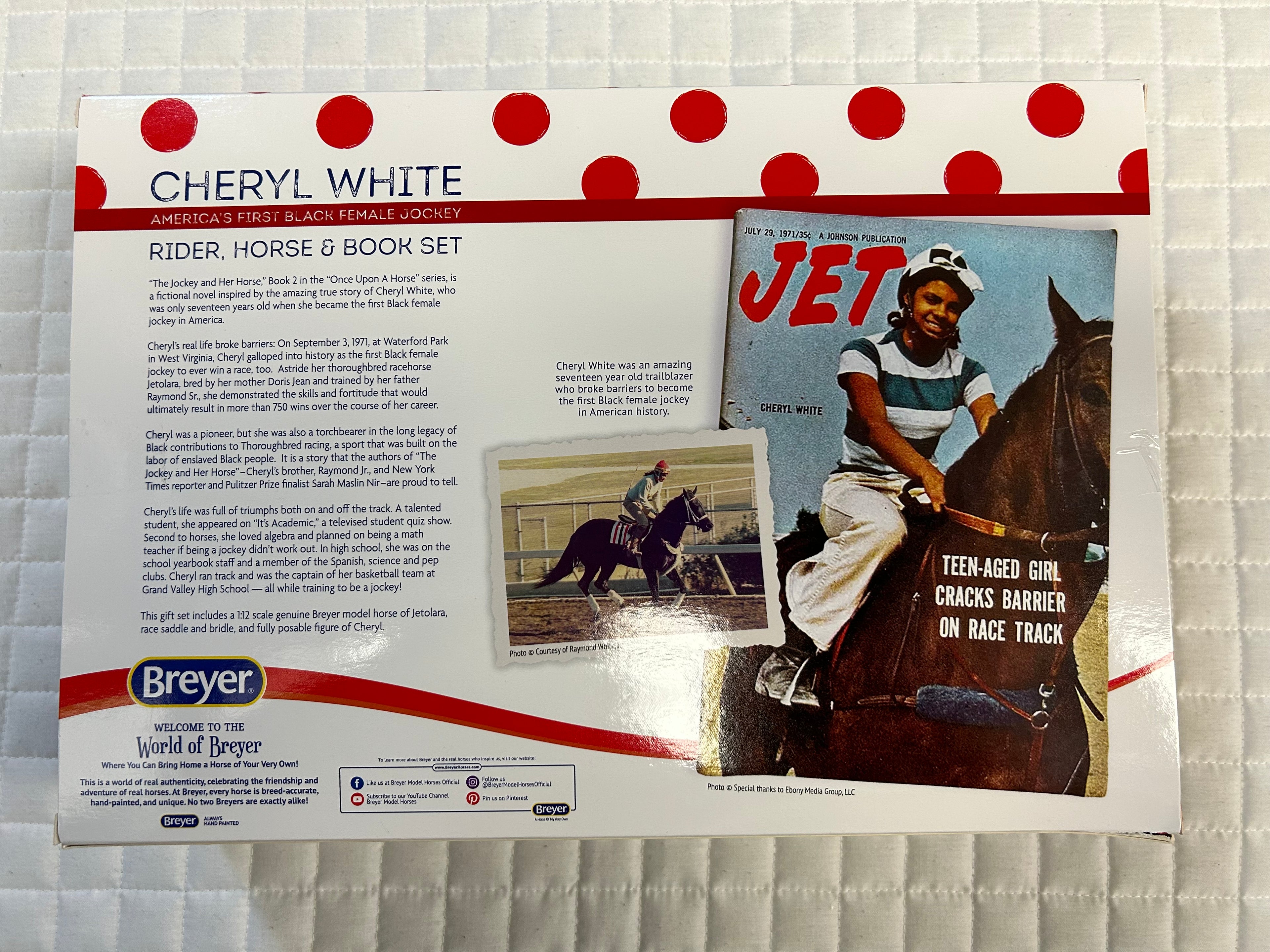 Cheryl White & Jetolara