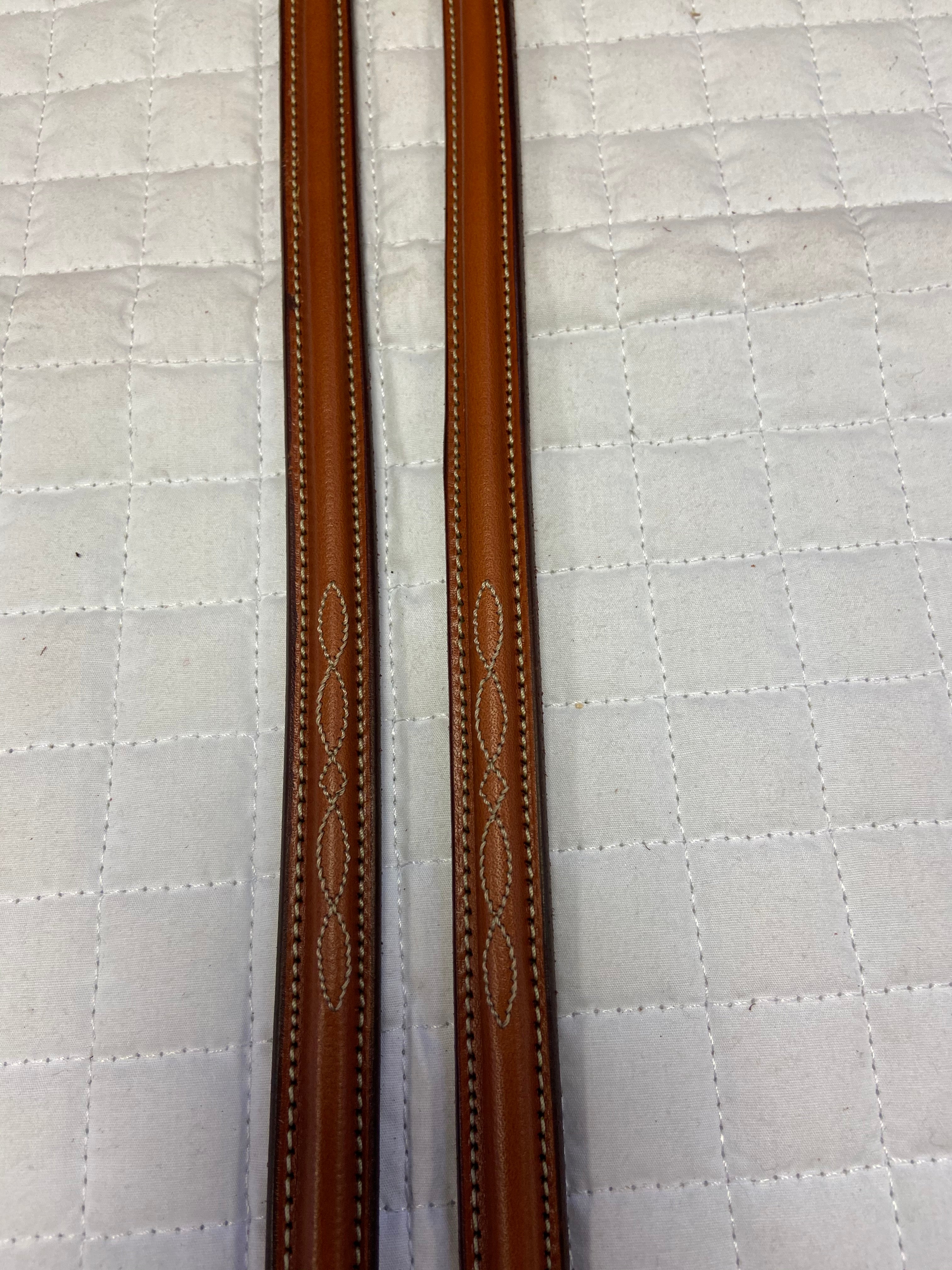 Edgewood Fancy Stitch Laced Reins