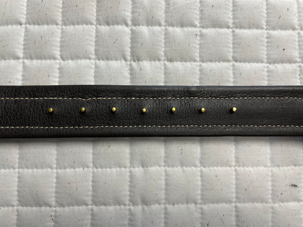 Edgewood Noseband WIDE Fancy Padded Tack