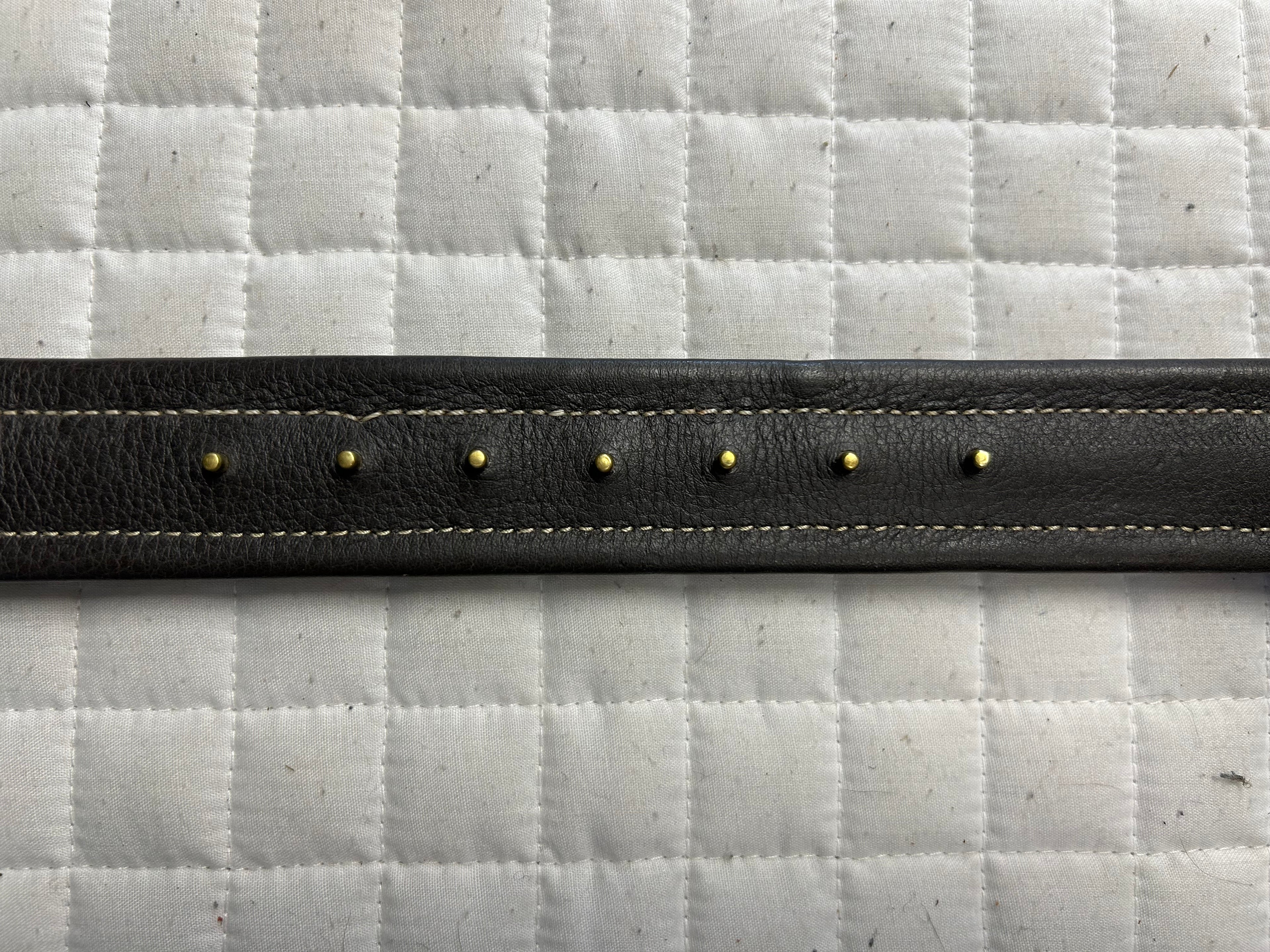 Edgewood Noseband WIDE Fancy Padded Tack