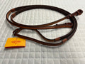Edgewood Plain Raised Brown Rubber Reins