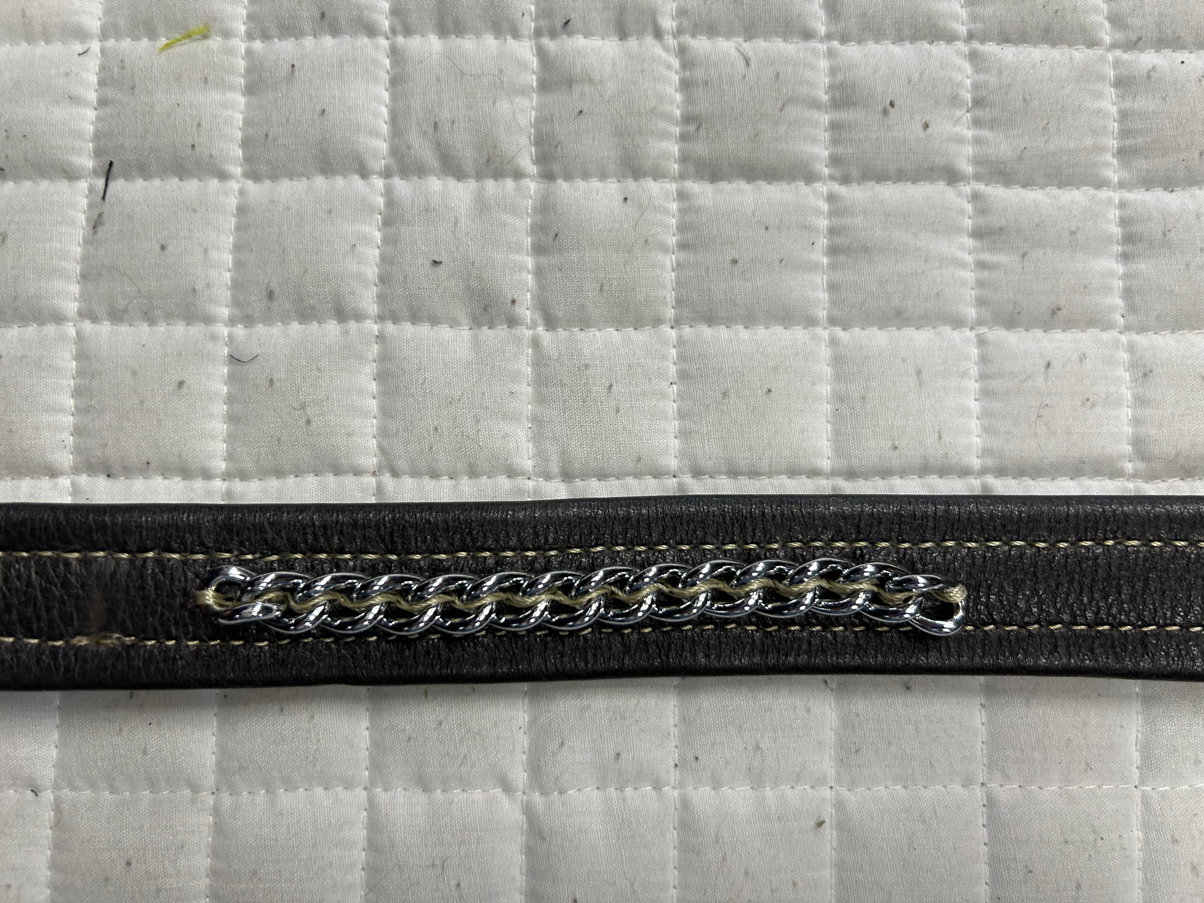 Edgewood Noseband Padded Chain 3/4"
