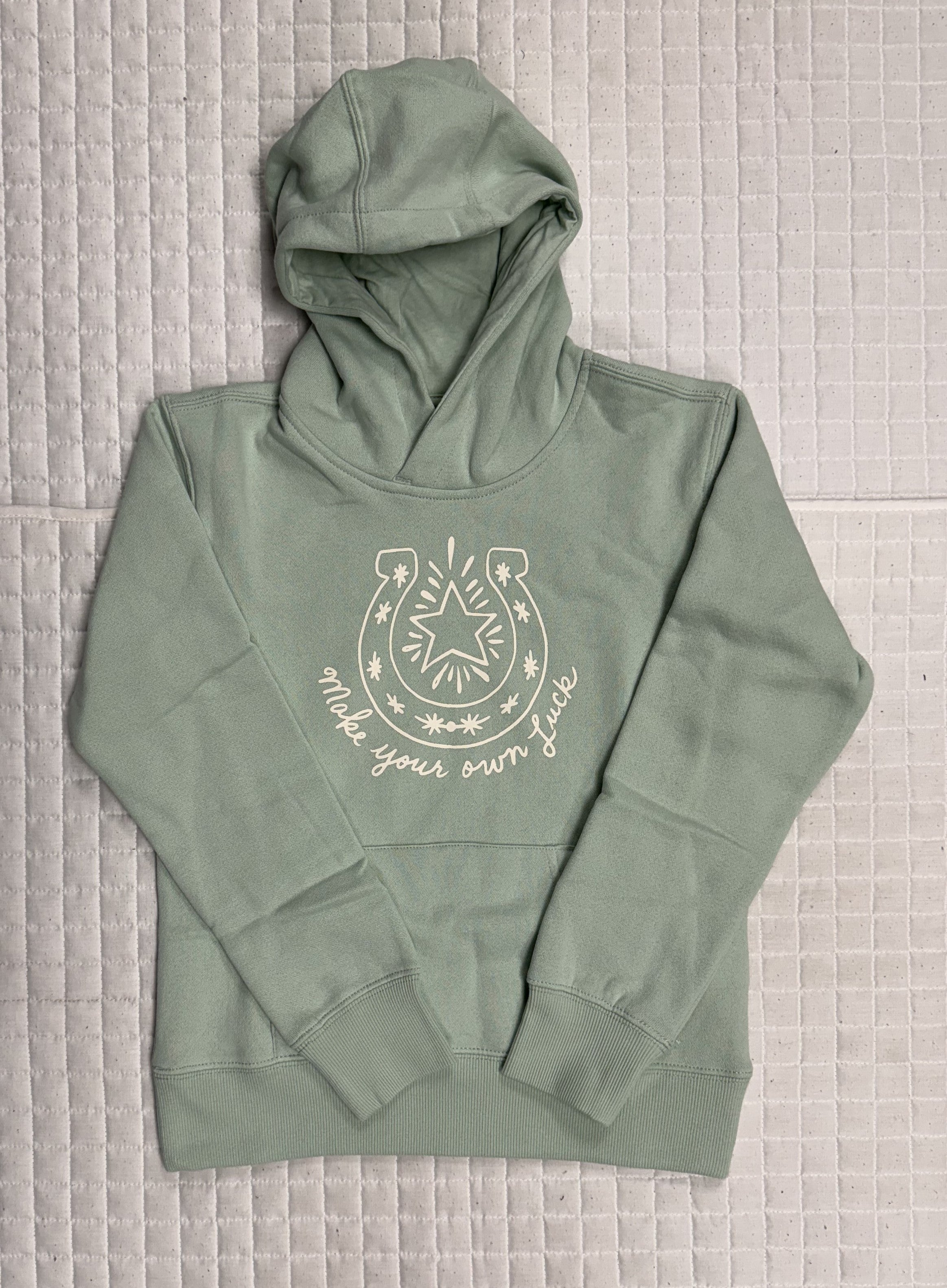 Ariat Girls Make Your Own Luck Hoodie Sweatshirt