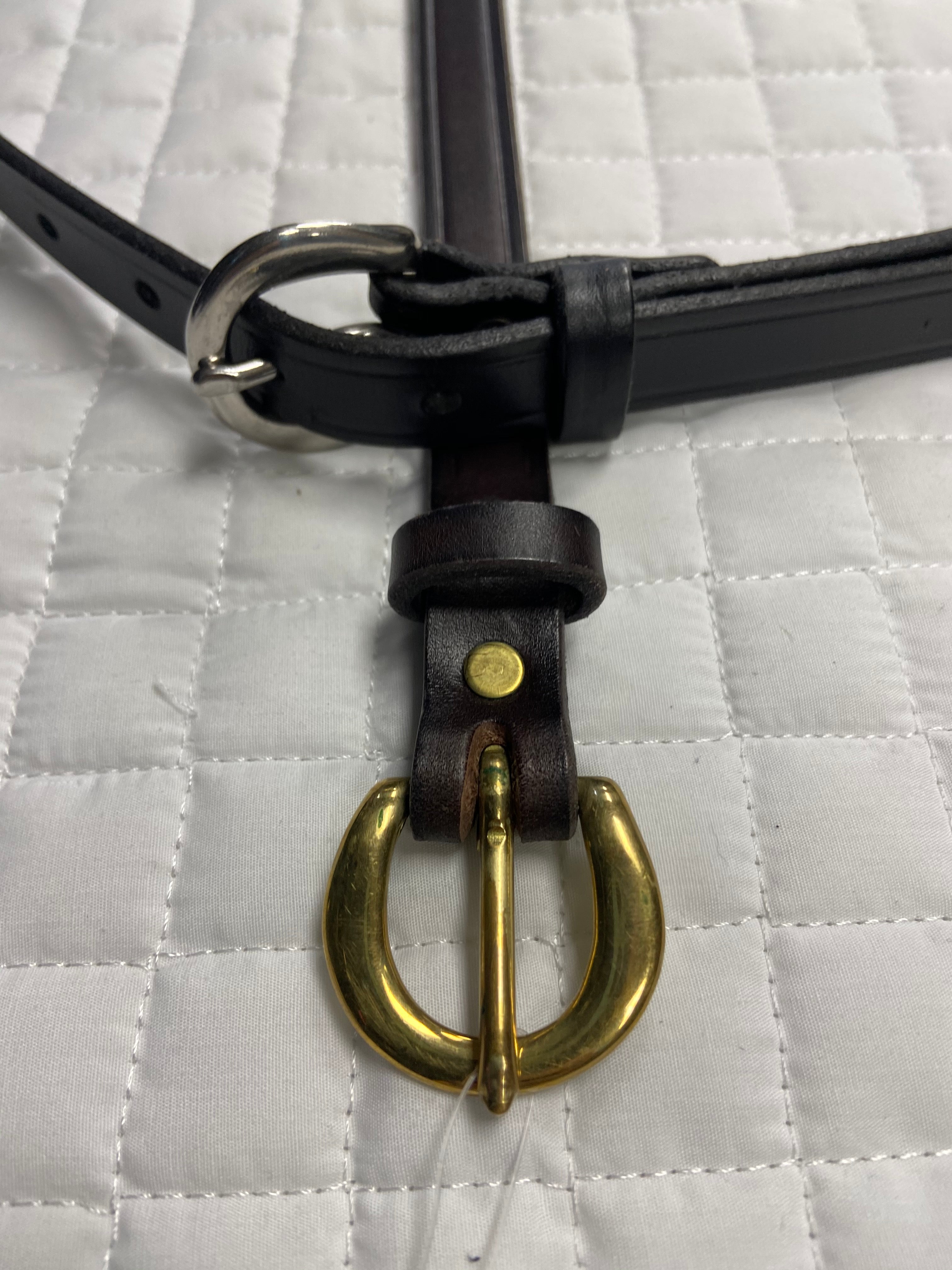 *SALE* Plain Leather belt 3/4"