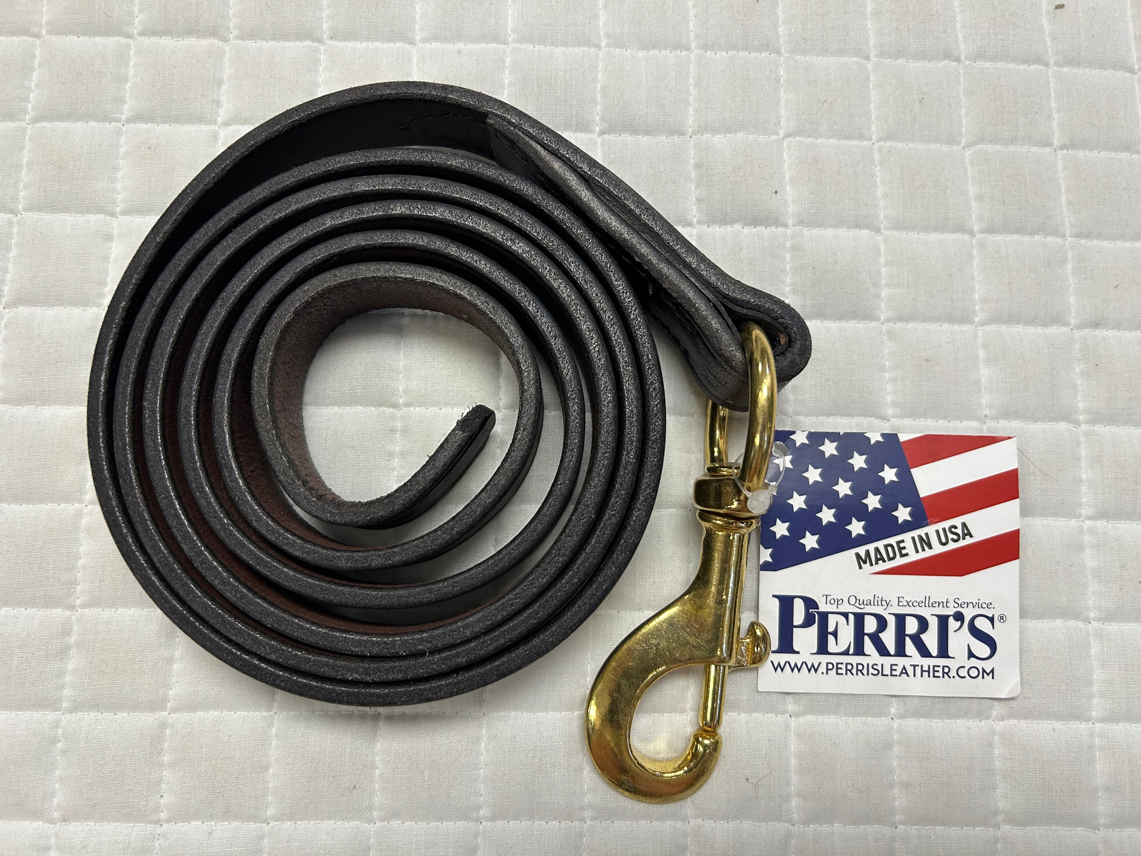 Perri's Leather Lead with Snap