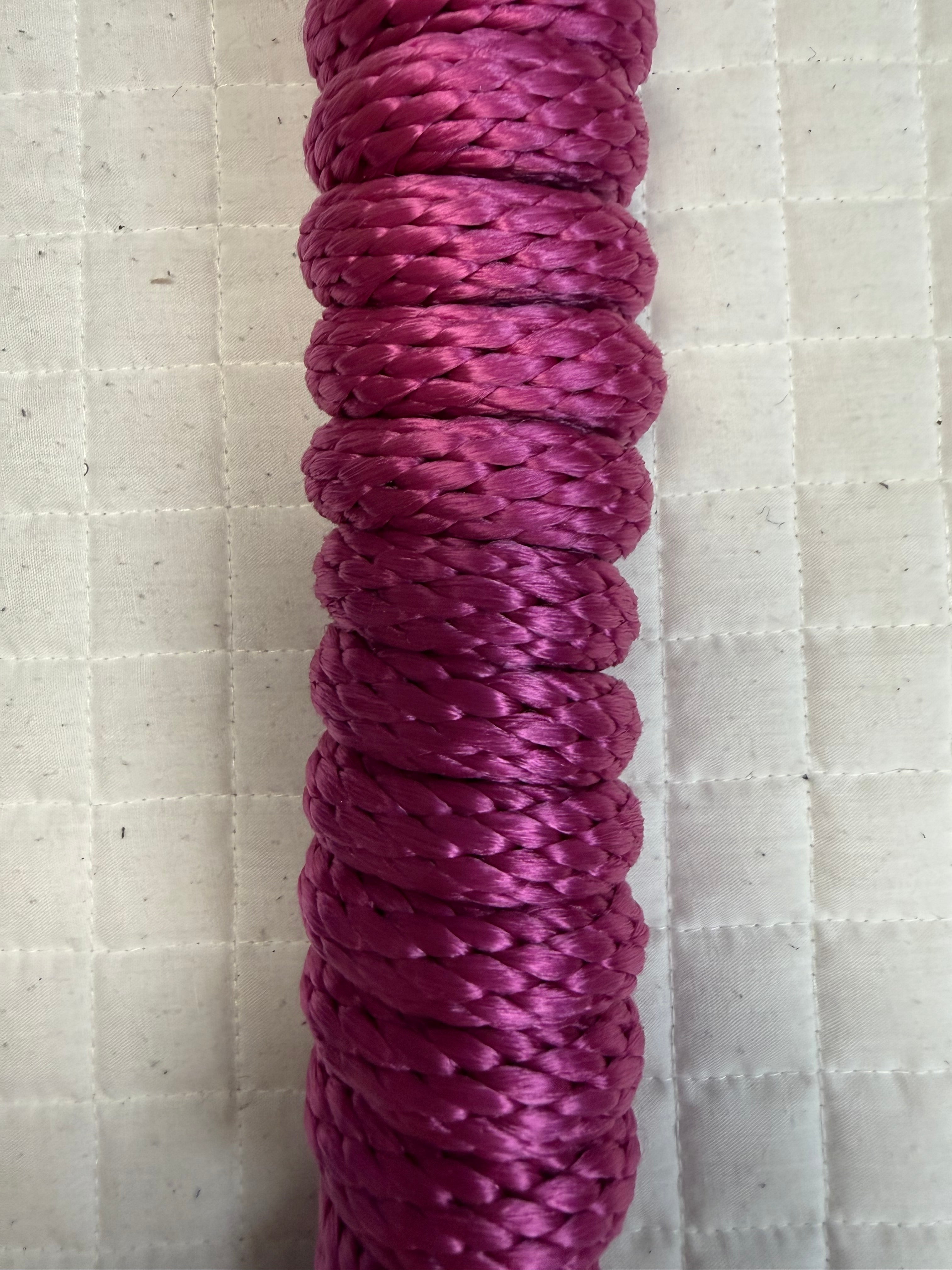 Poly Nylon Lead Ropes Solid Colors