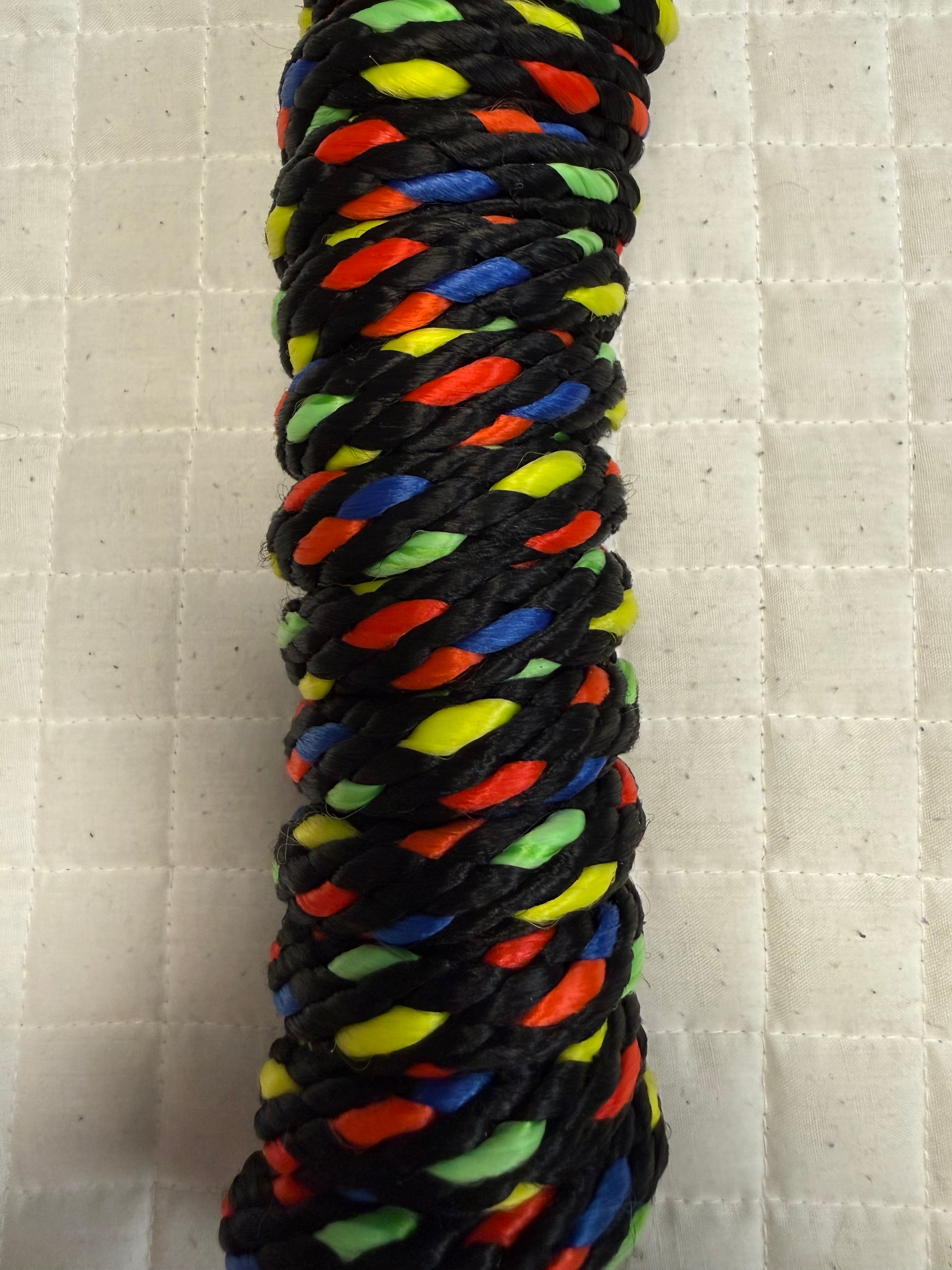 Poly Nylon Lead Ropes Striped