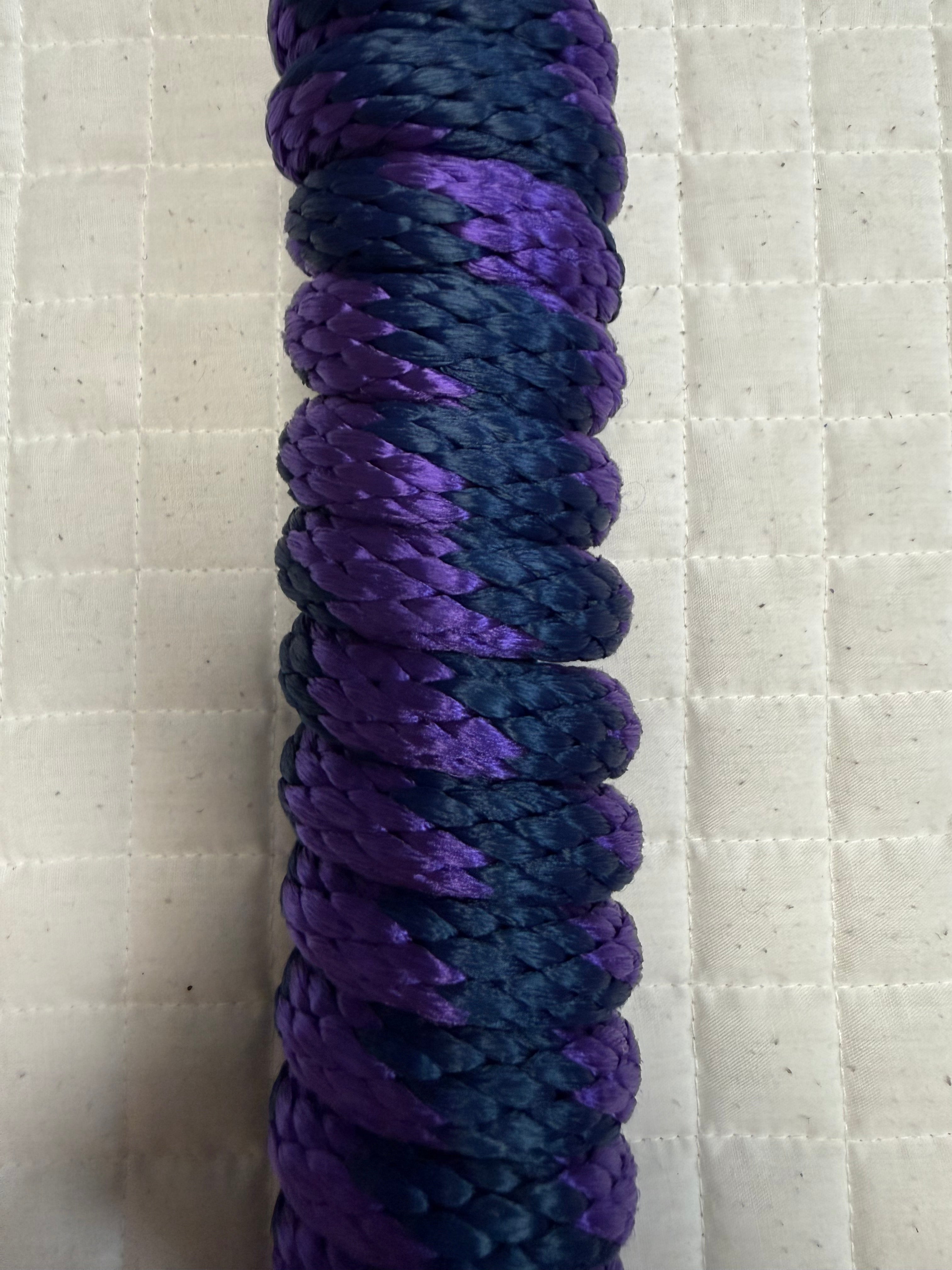 Poly Nylon Lead Ropes Striped