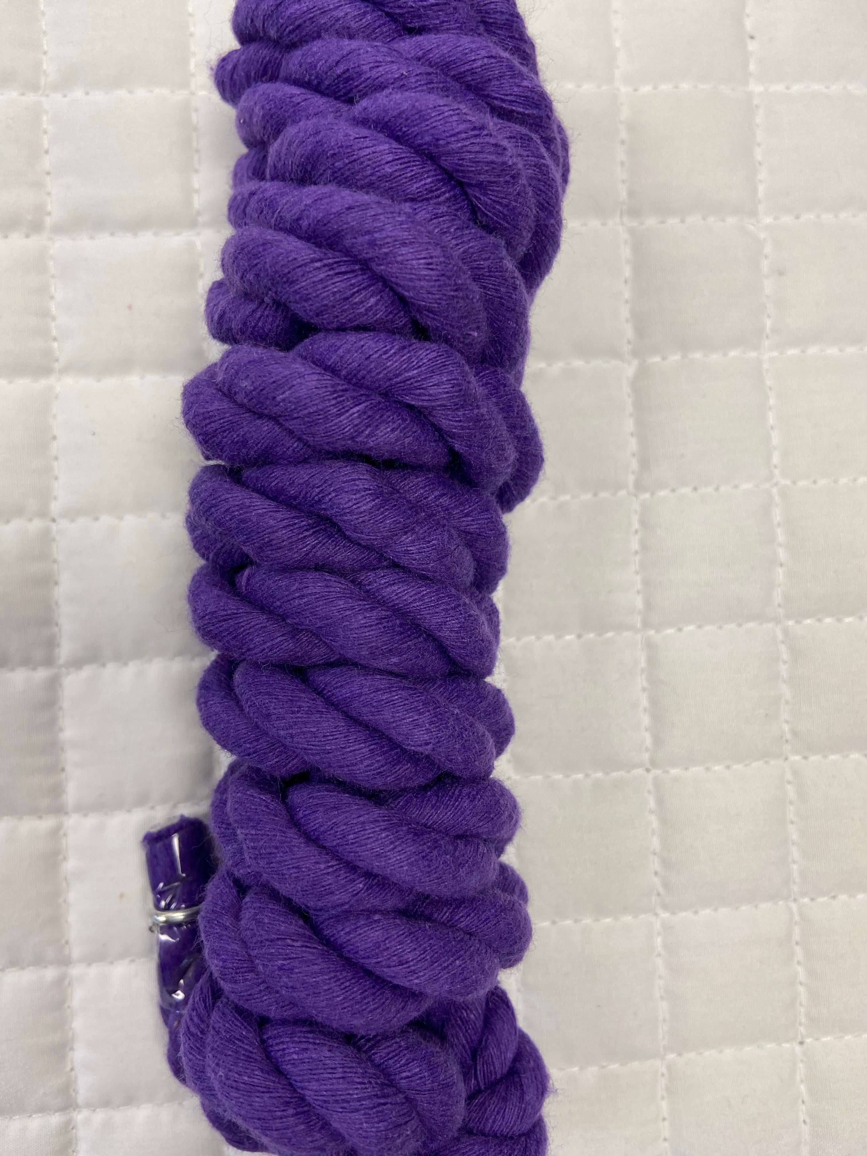 Cotton Lead Rope Solid Color W Chain