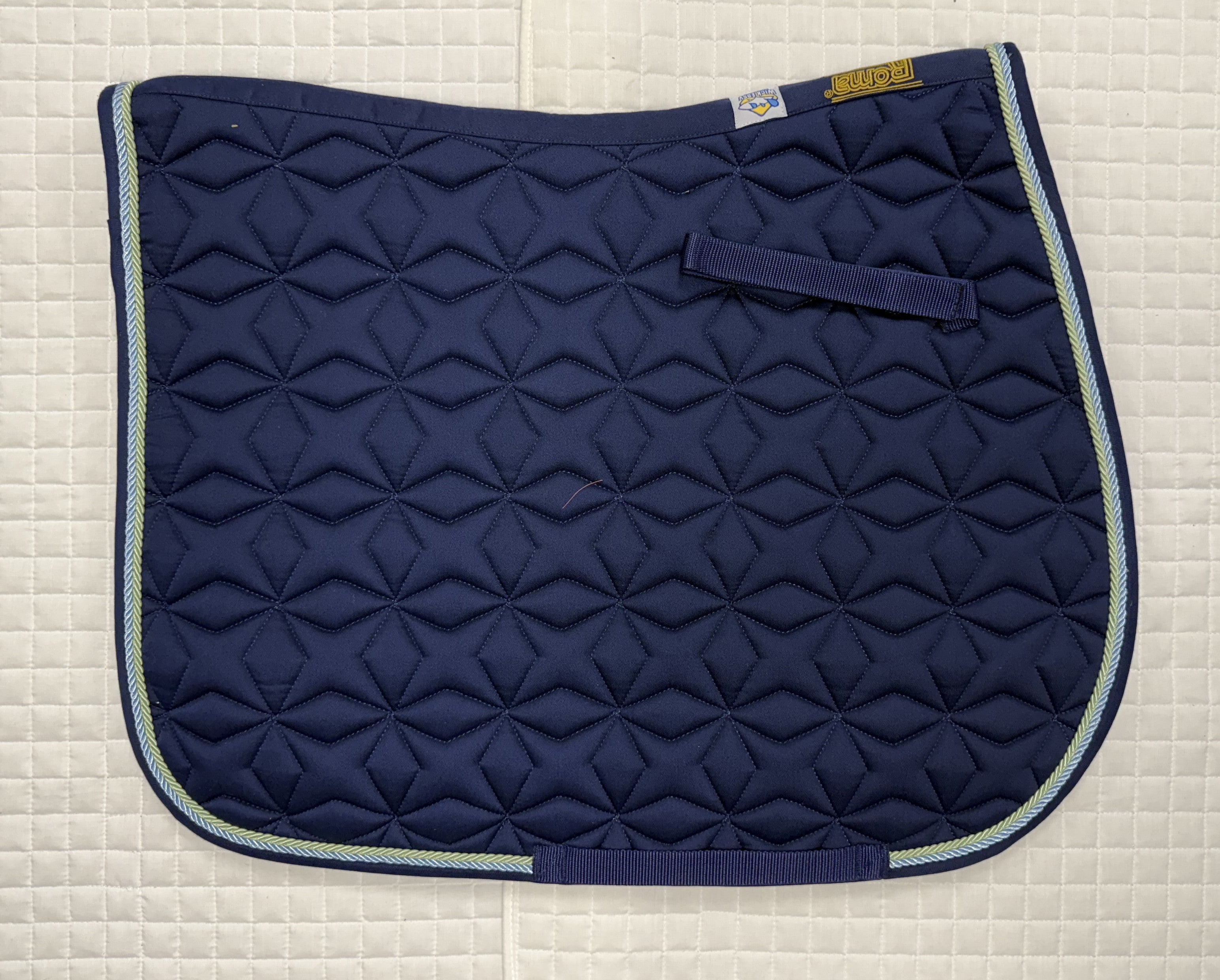 Roma Ecole Star Quilted Saddle Pad