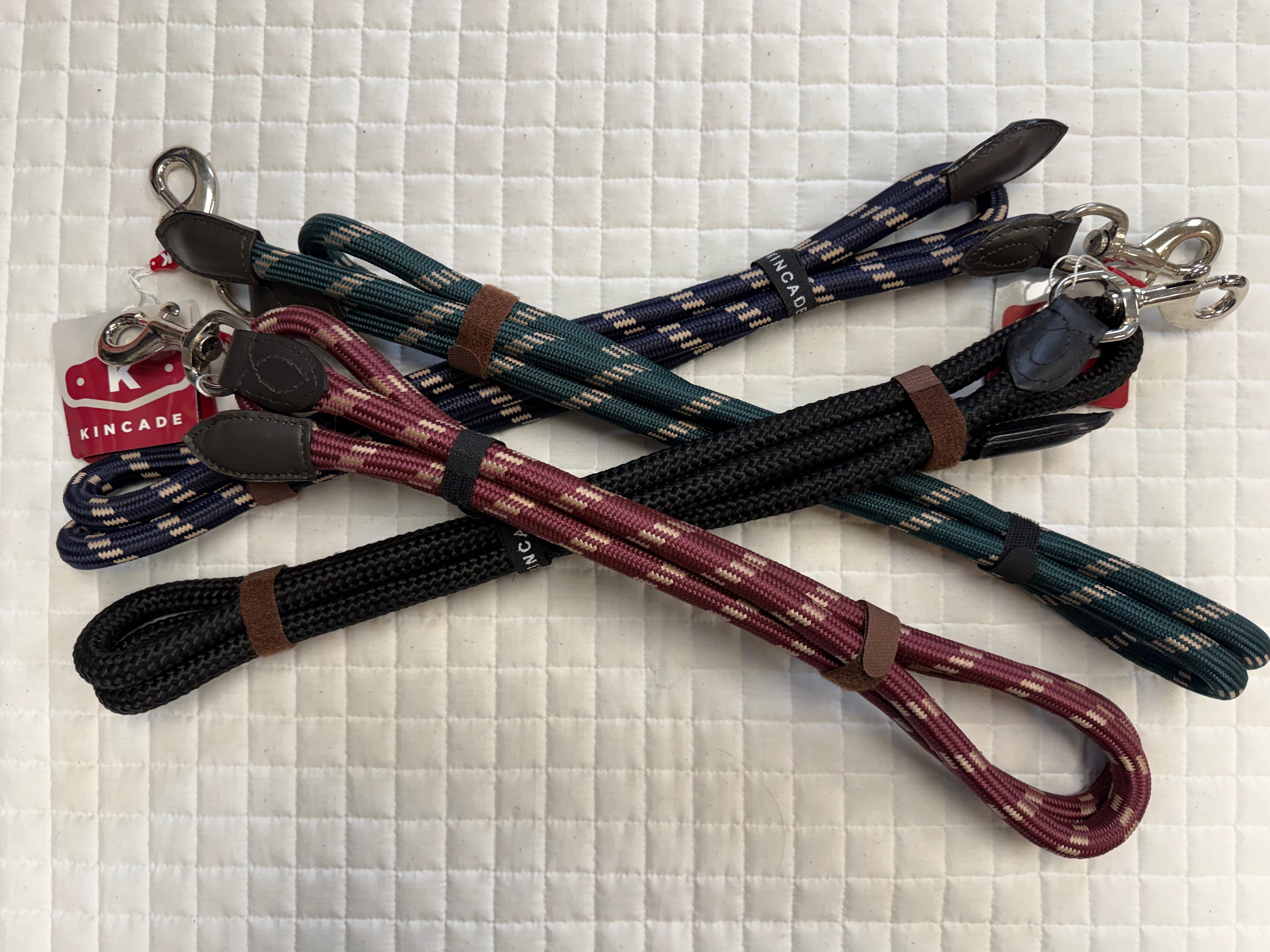 Kincade Leather / Poly Nylon Lead Ropes
