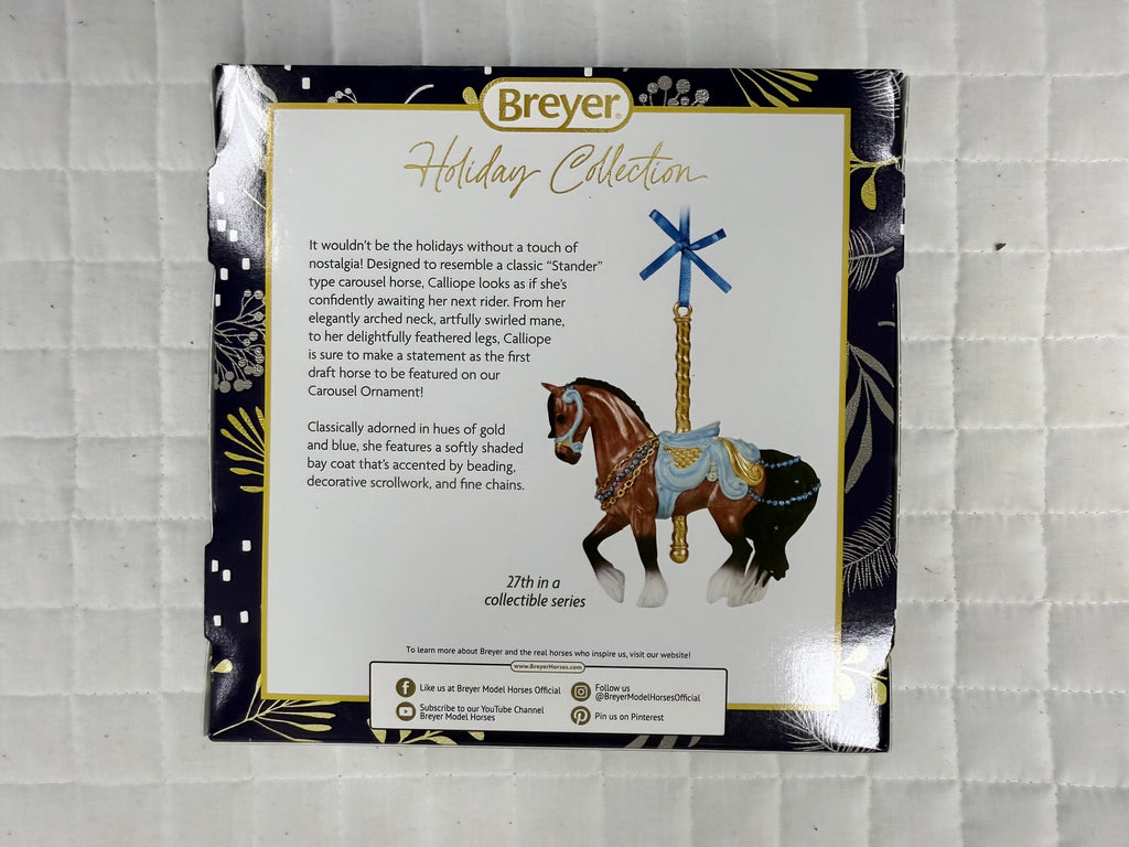 Breyer Calliope Carousel Ornament 2026