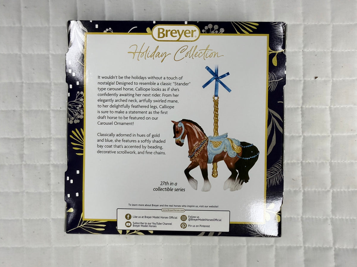 Breyer Calliope Carousel Ornament 2026