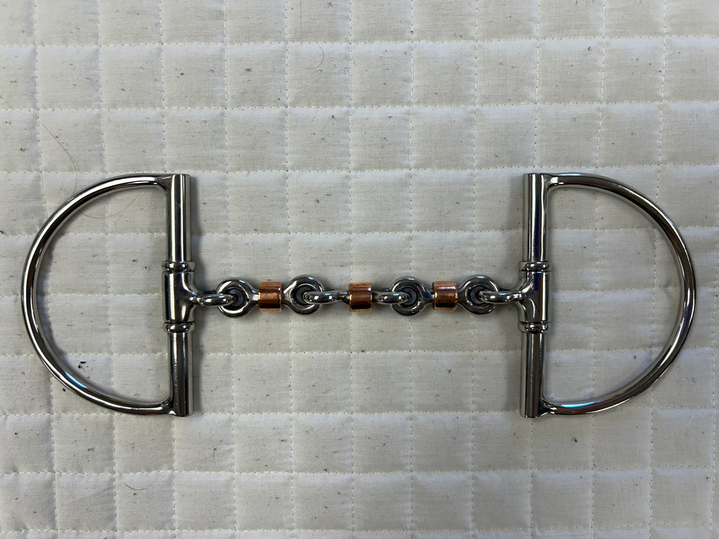 Copper / Steel Waterford Jointed Custom Dee Ring