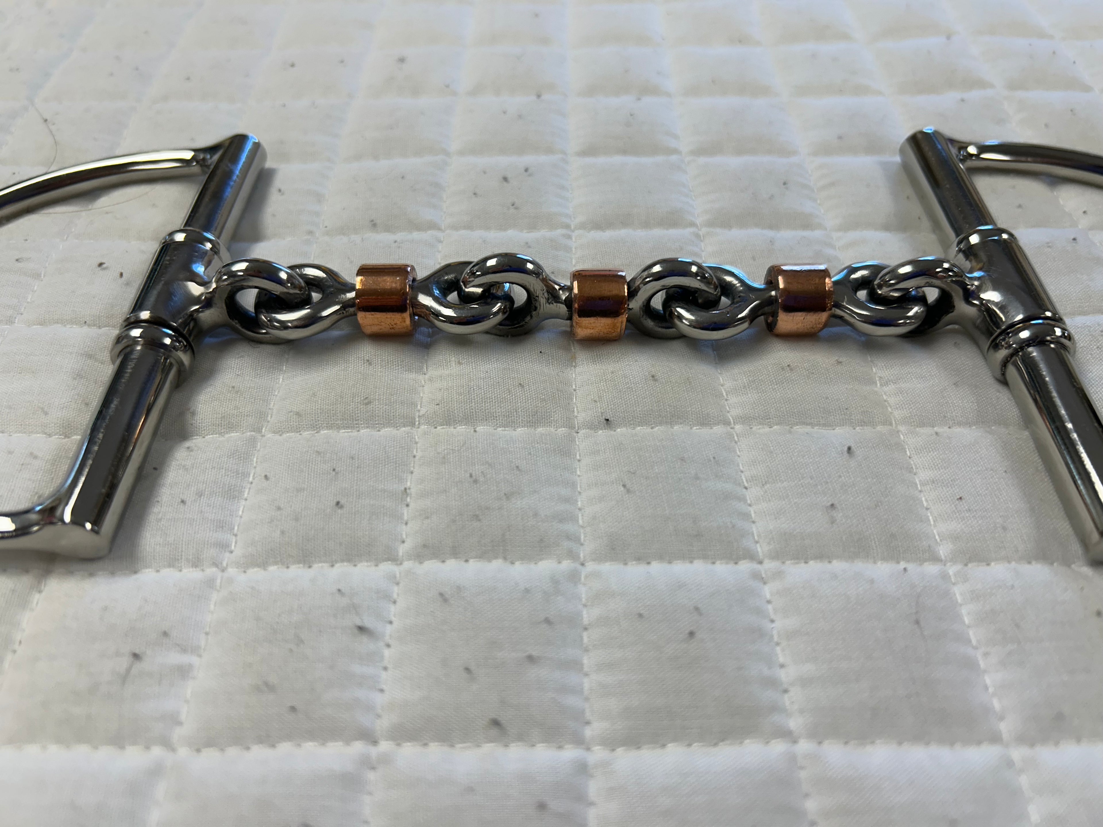 Copper / Steel Waterford Jointed Custom Dee Ring