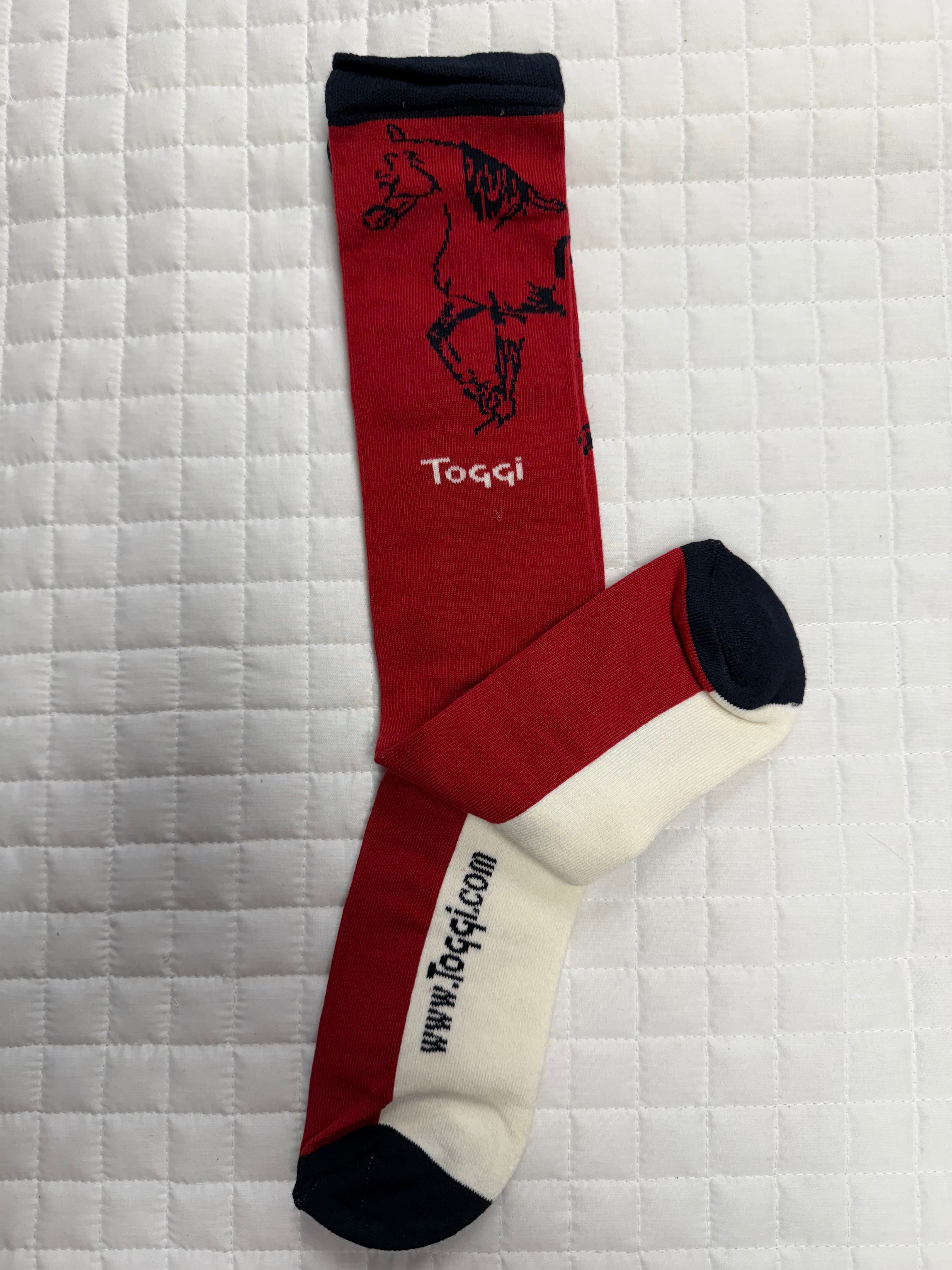 Ladies Toggi Knee High Cotton Socks