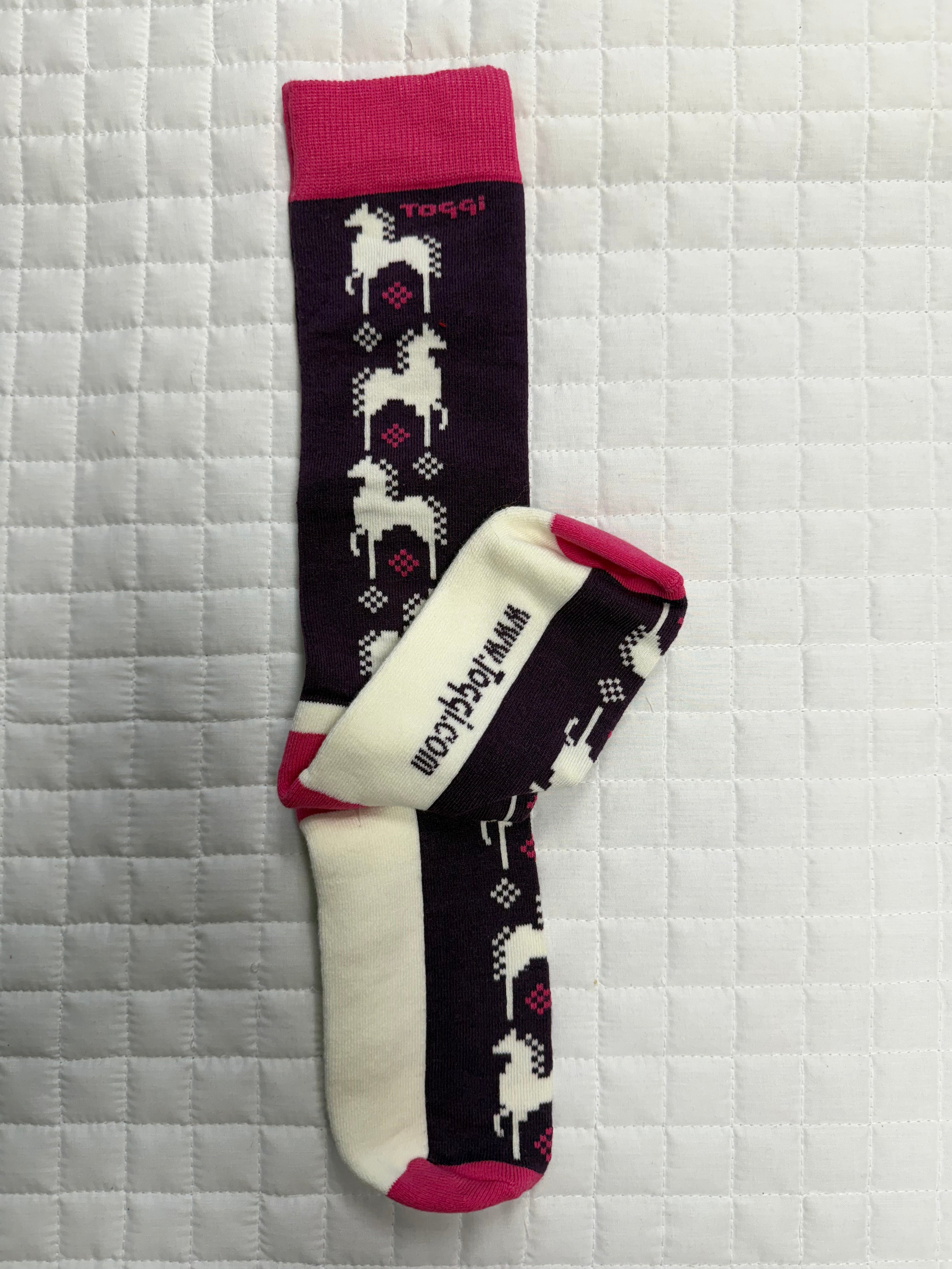 Ladies Toggi Knee High Cotton Socks