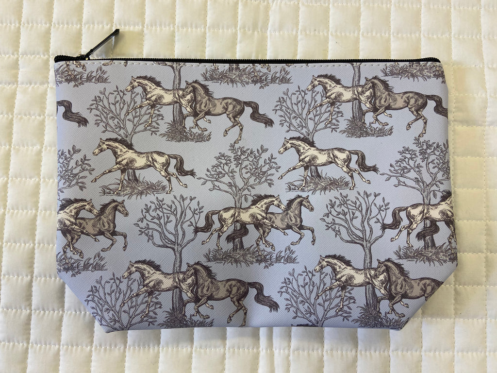 Equestrian Theme Cosmetic Pouches