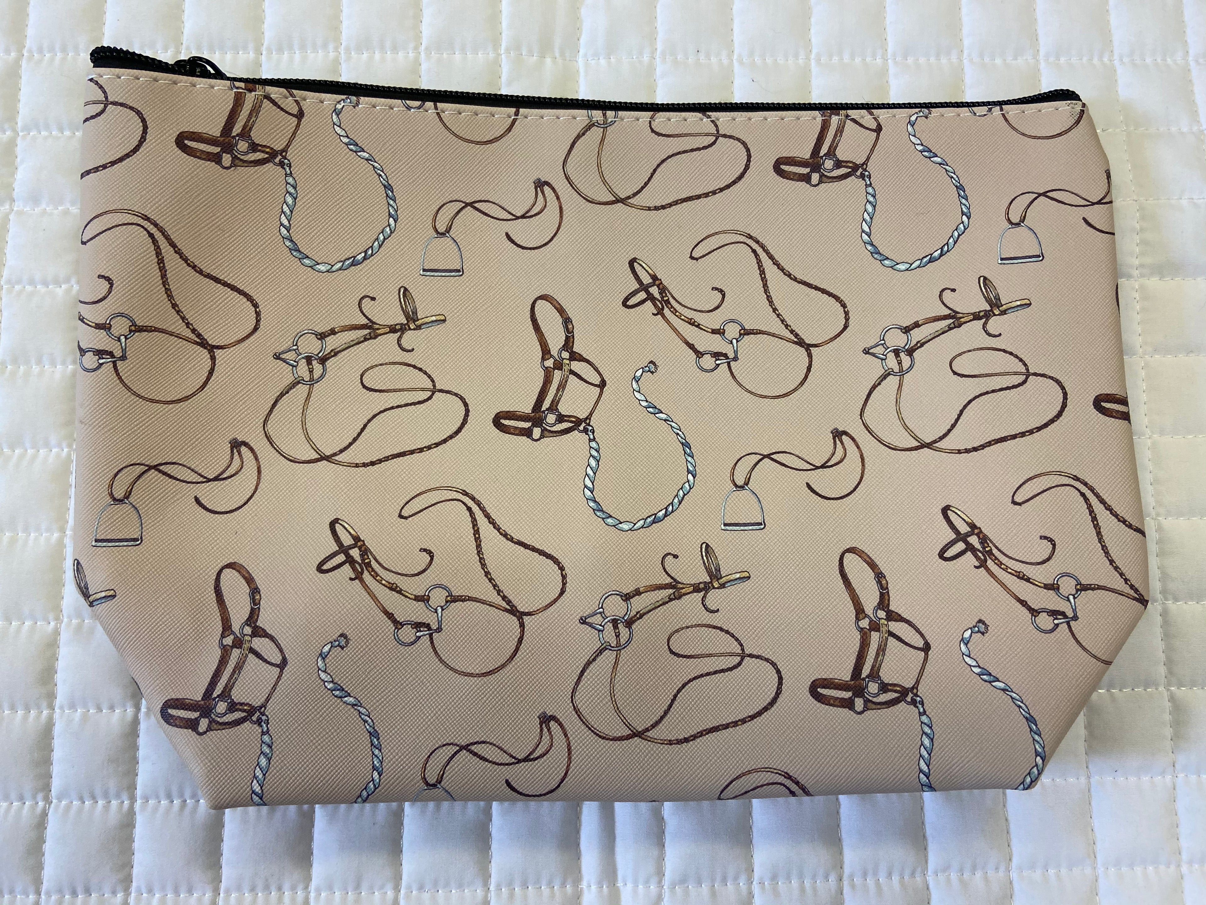 Equestrian Theme Cosmetic Pouches