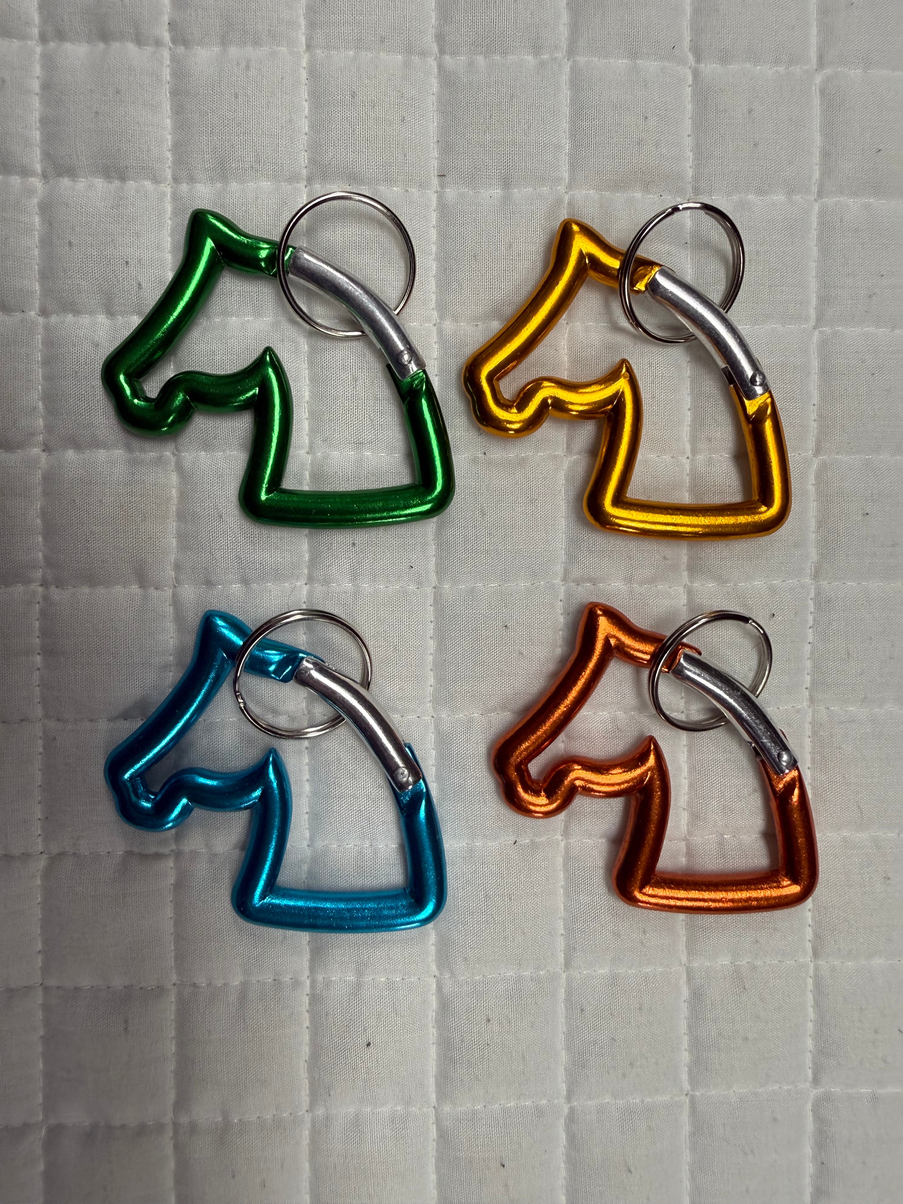 Carabiner Horsehead Key Rings