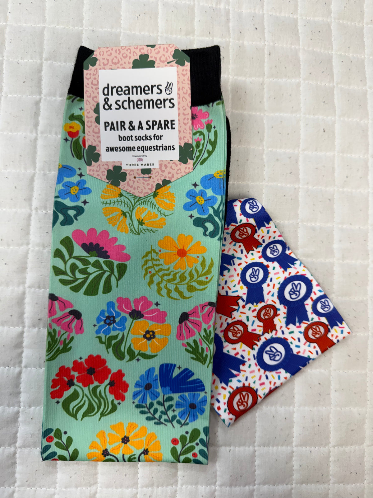 Dreamers & Schemers Pair & A Spare Boot Socks Group 7