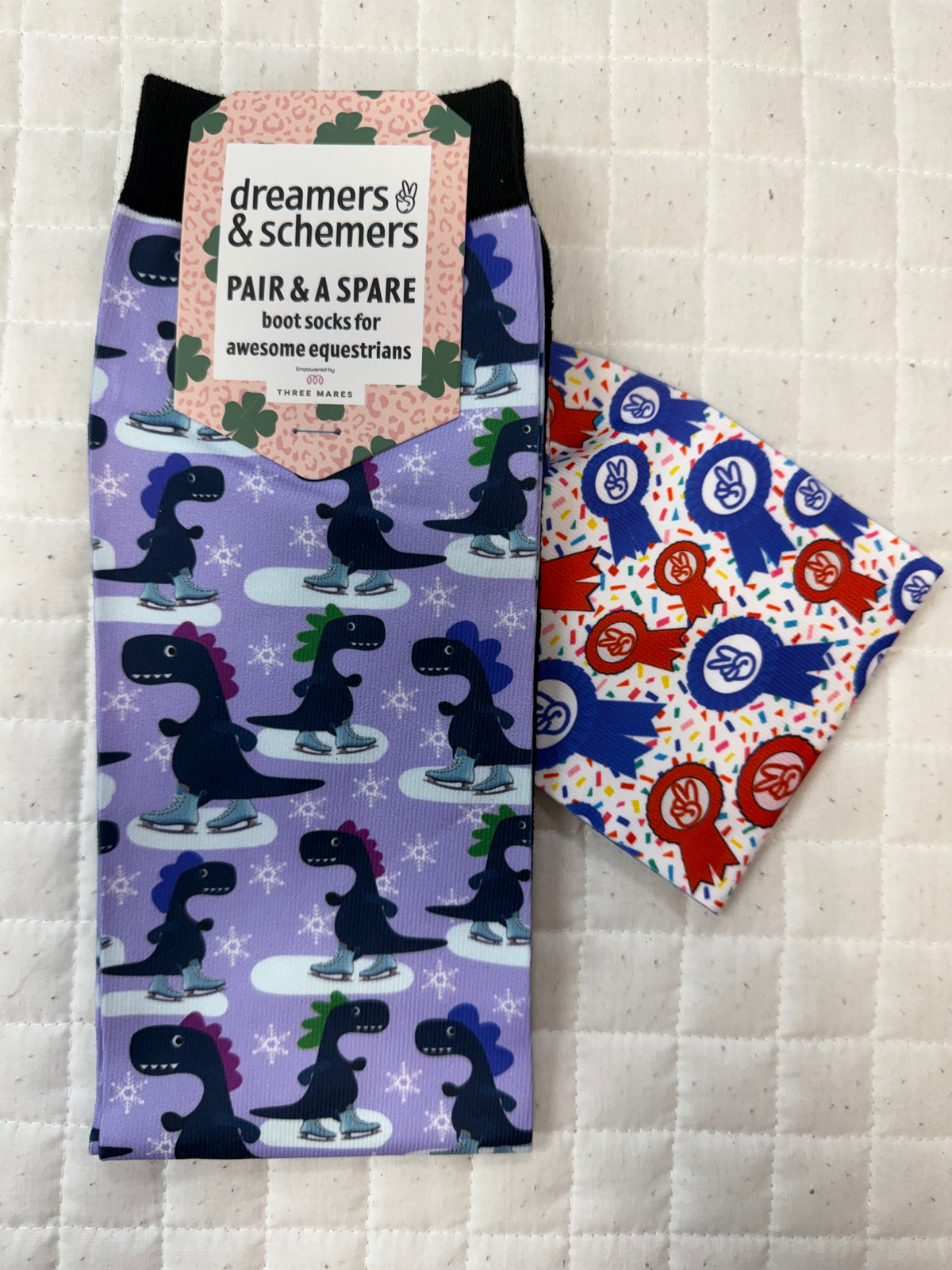 Dreamers & Schemers Pair & A Spare Boot Socks Group 7