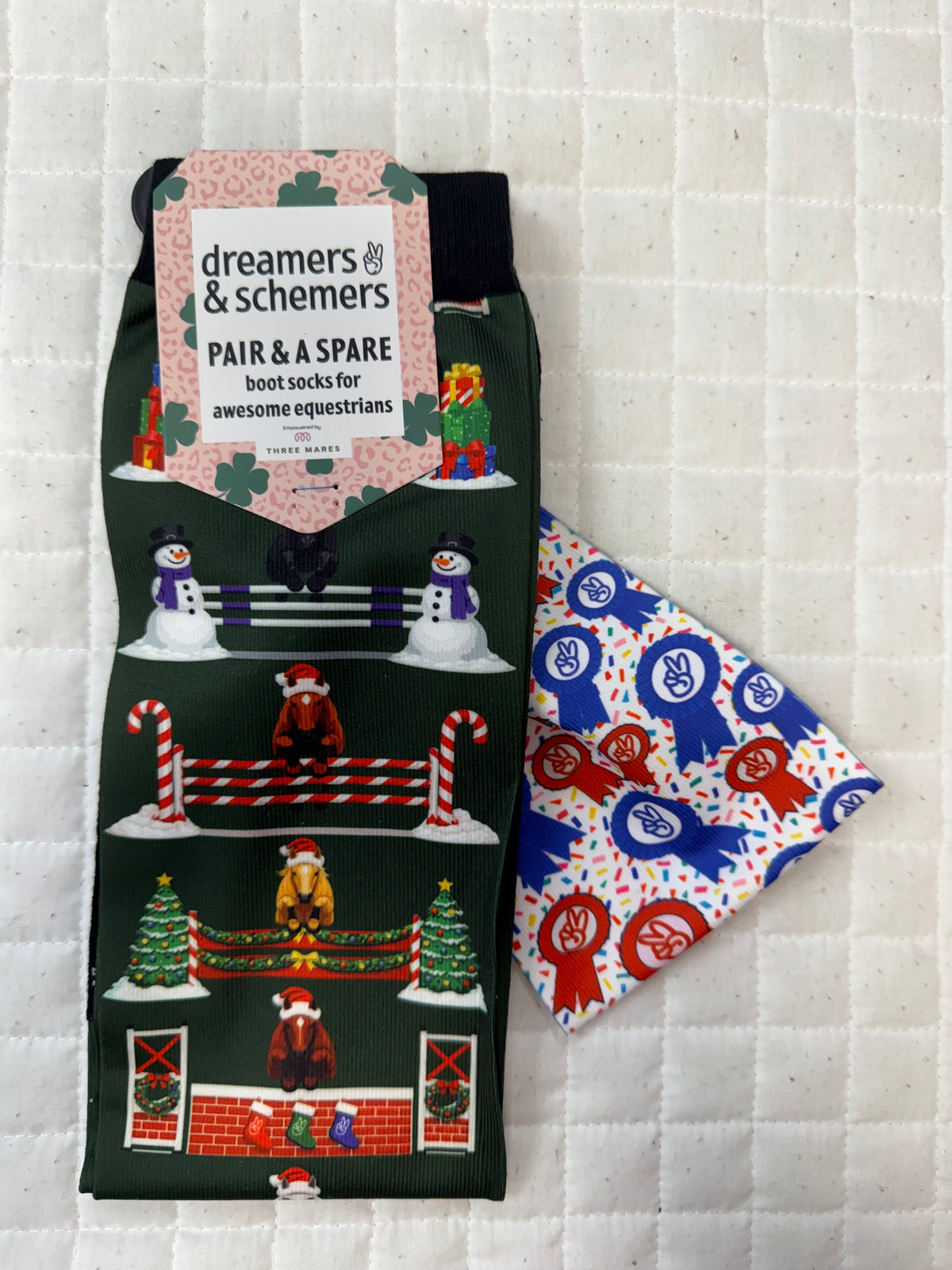 Dreamers & Schemers Pair & A Spare Boot Socks Group 7