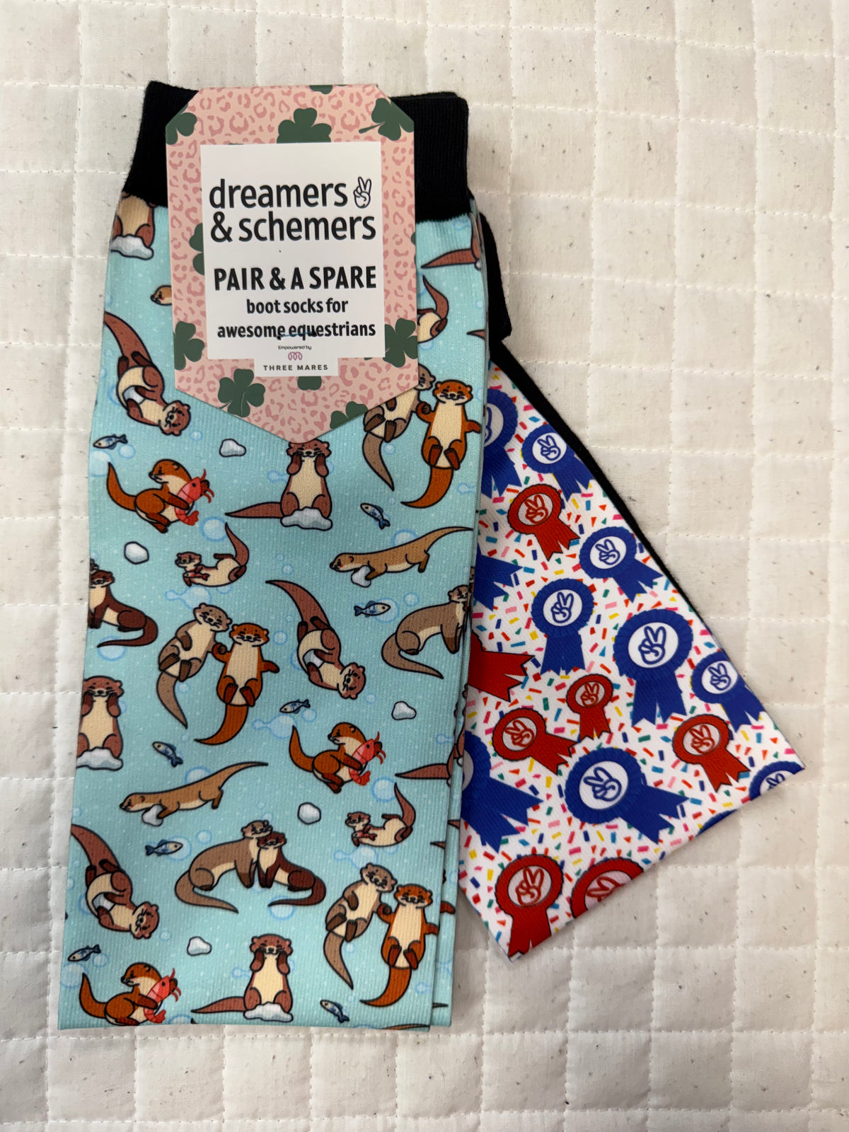 Dreamers & Schemers Pair & A Spare Boot Socks Group 7