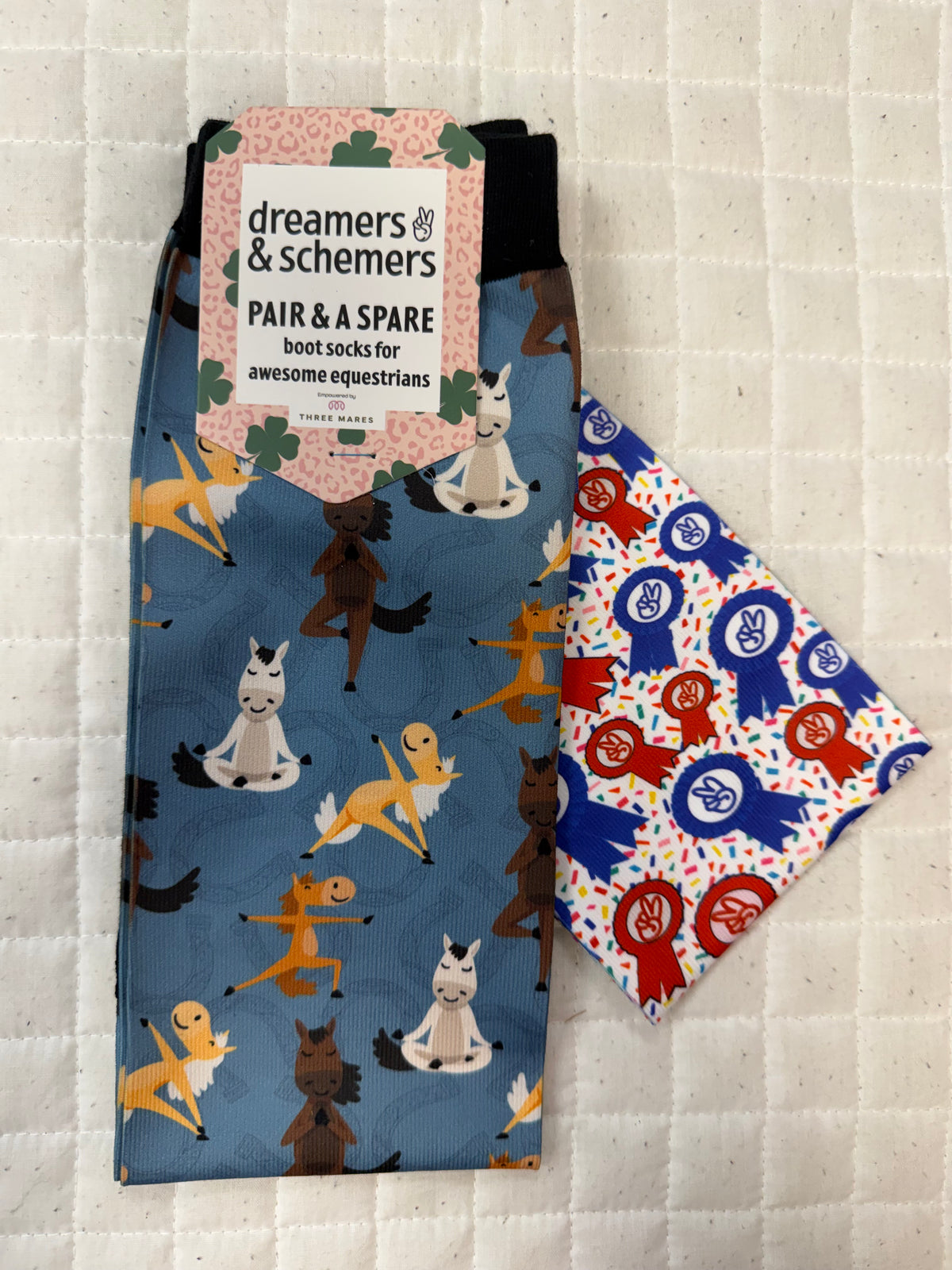 Dreamers & Schemers Pair & A Spare Boot Socks Group 7