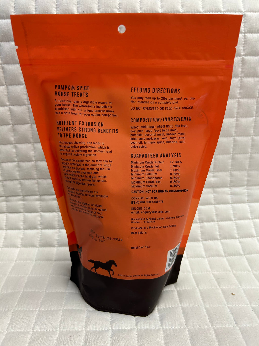 Kelcie's Pumpkin Spice Horse Treats
