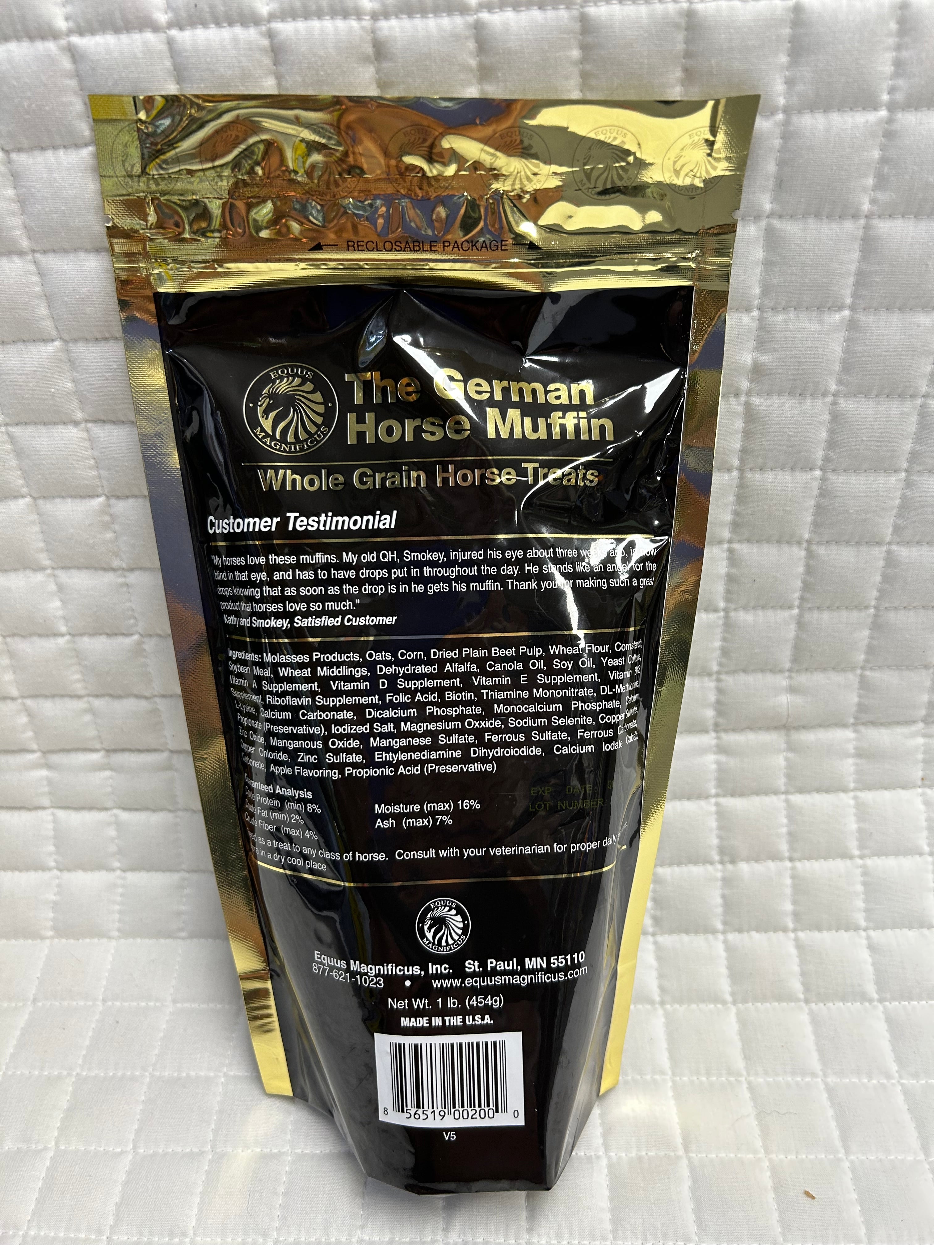 German Horse Muffin Horse Treats 6 lbs