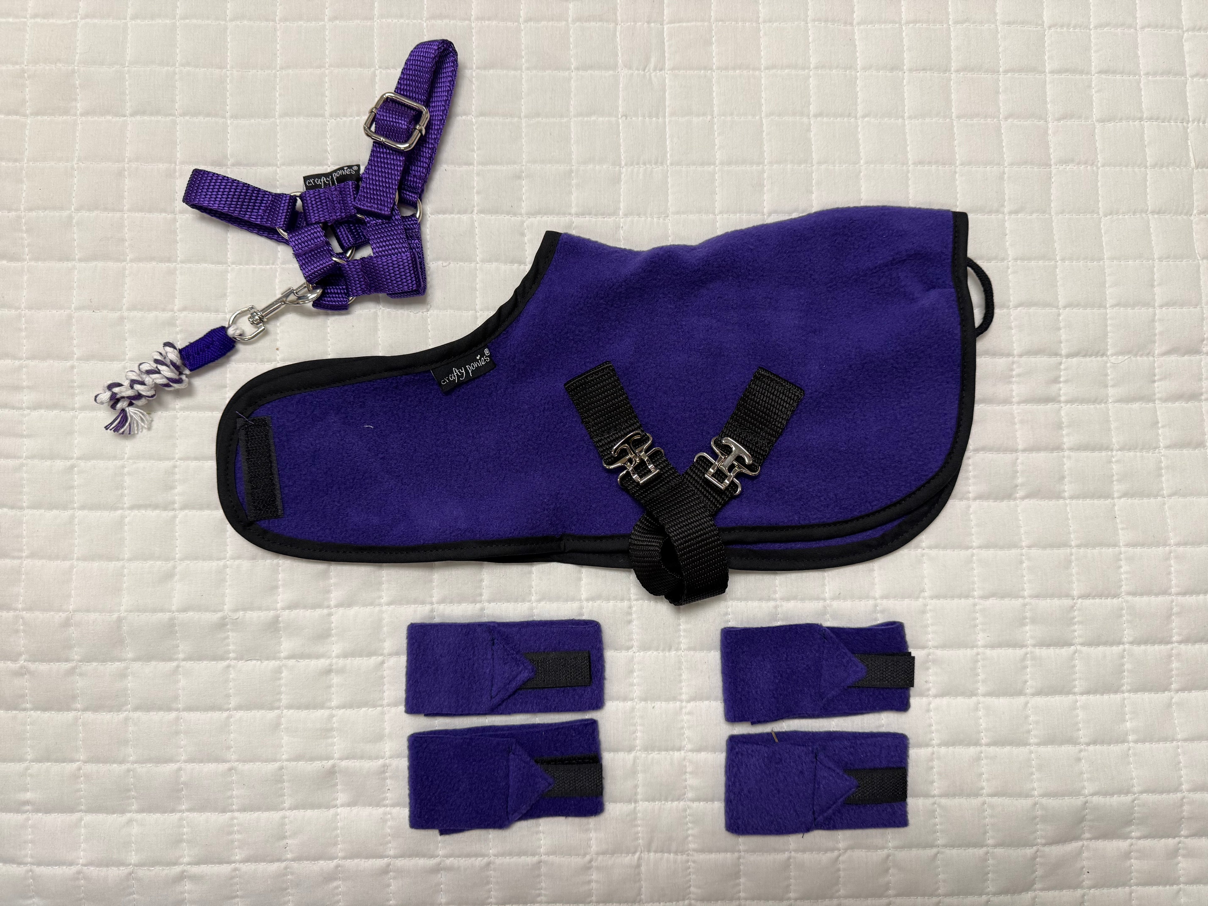 Crafty Ponies Rug / Halter / Wraps Set