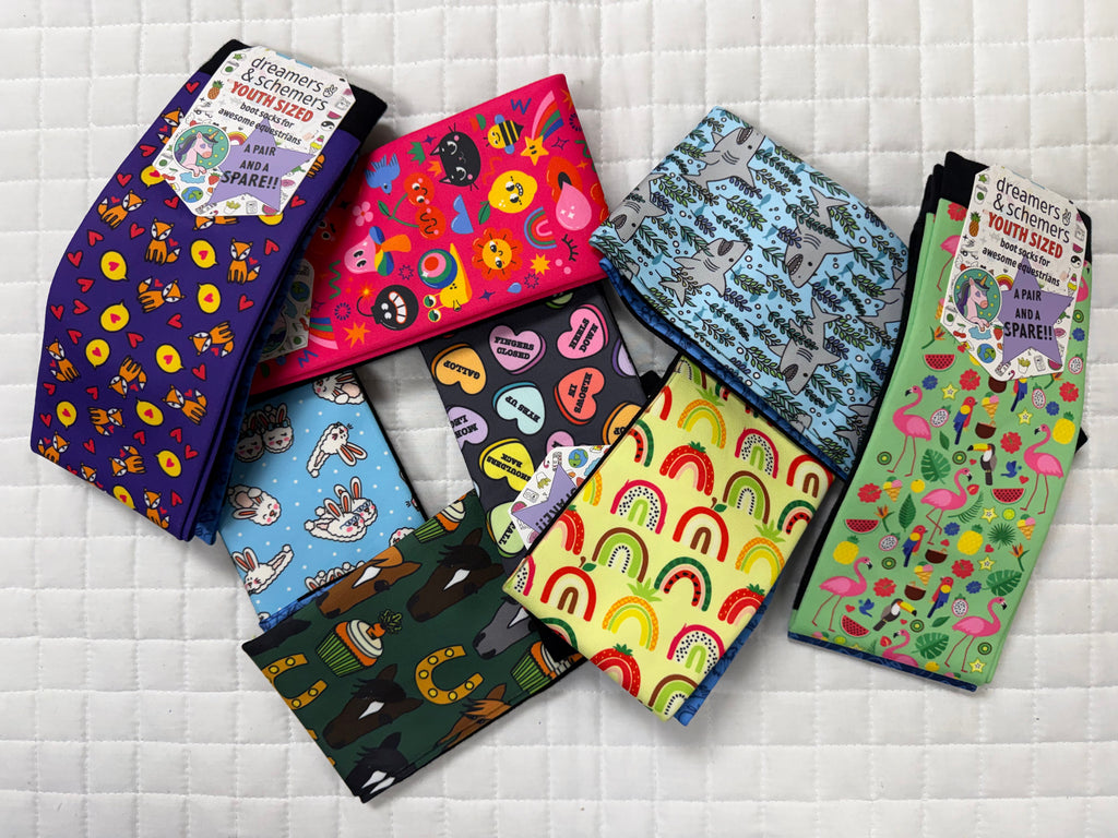 Dreamers & Schemers YOUTH Boot Socks