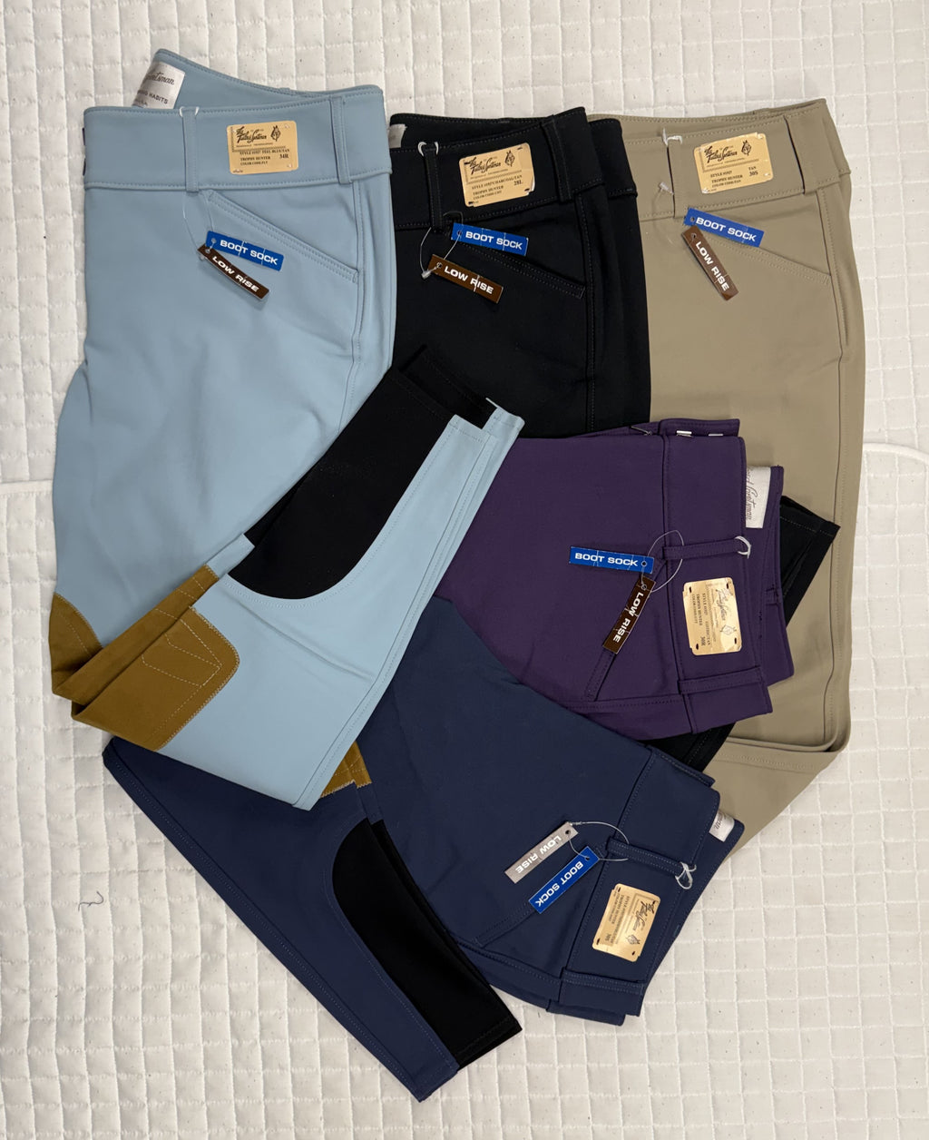 *SALE* Tailored Sportsman LOW RISE Ladies Breeches Sock Bottom