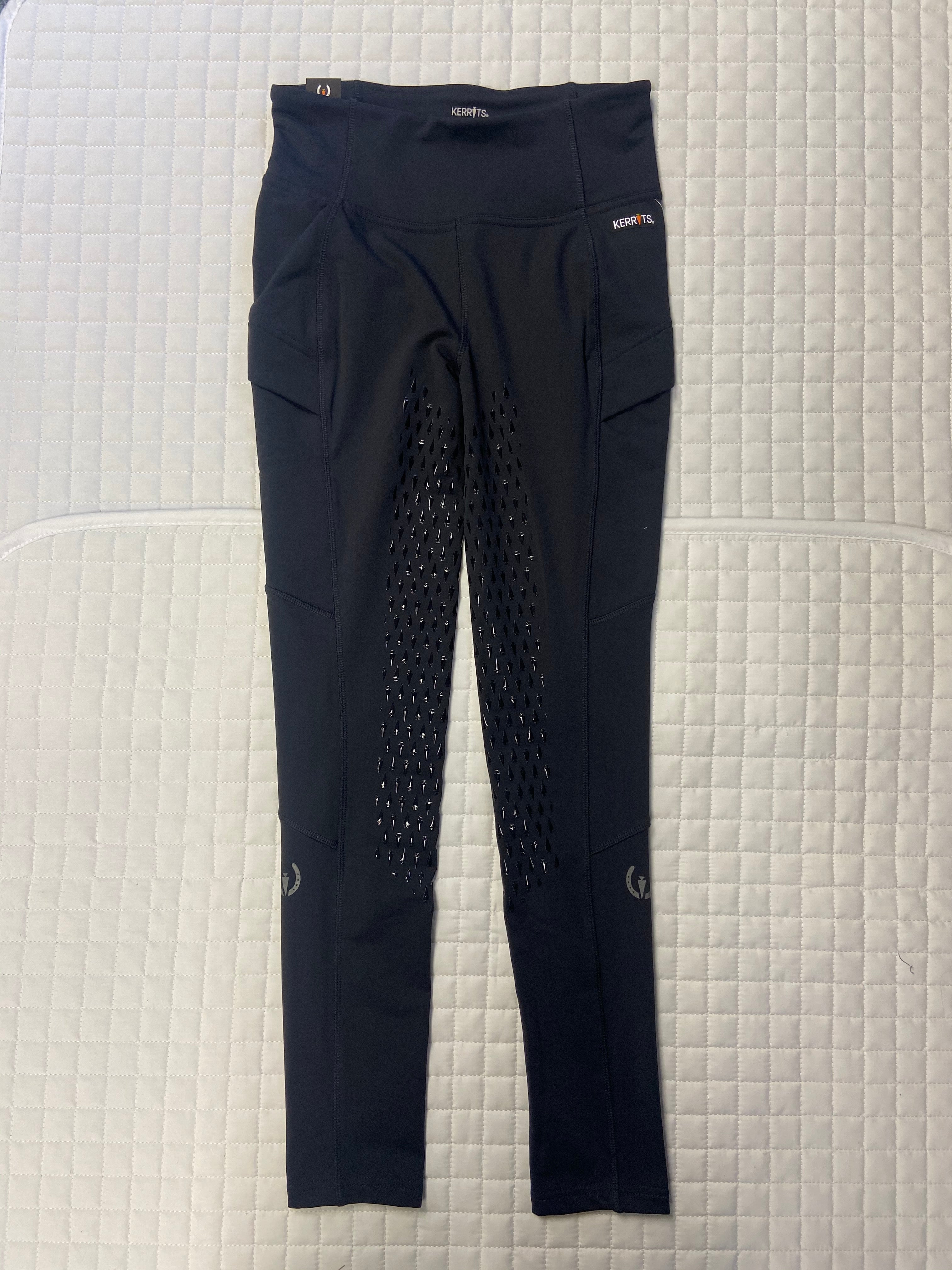 Kerrits Ladies Thermo Tech Full Leg Tights Black