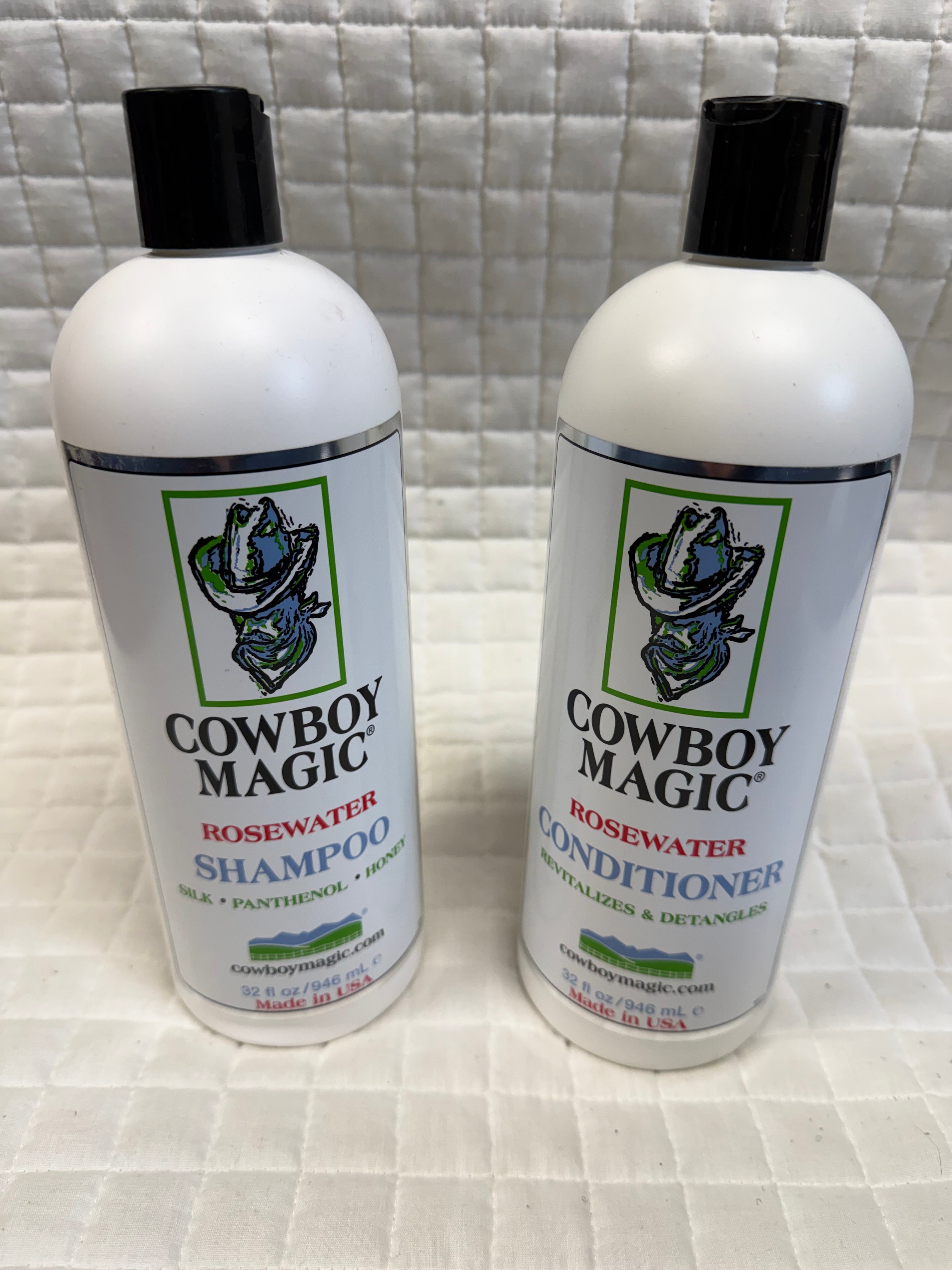 Cowboy Magic Rosewater Shampoo and Conditioner