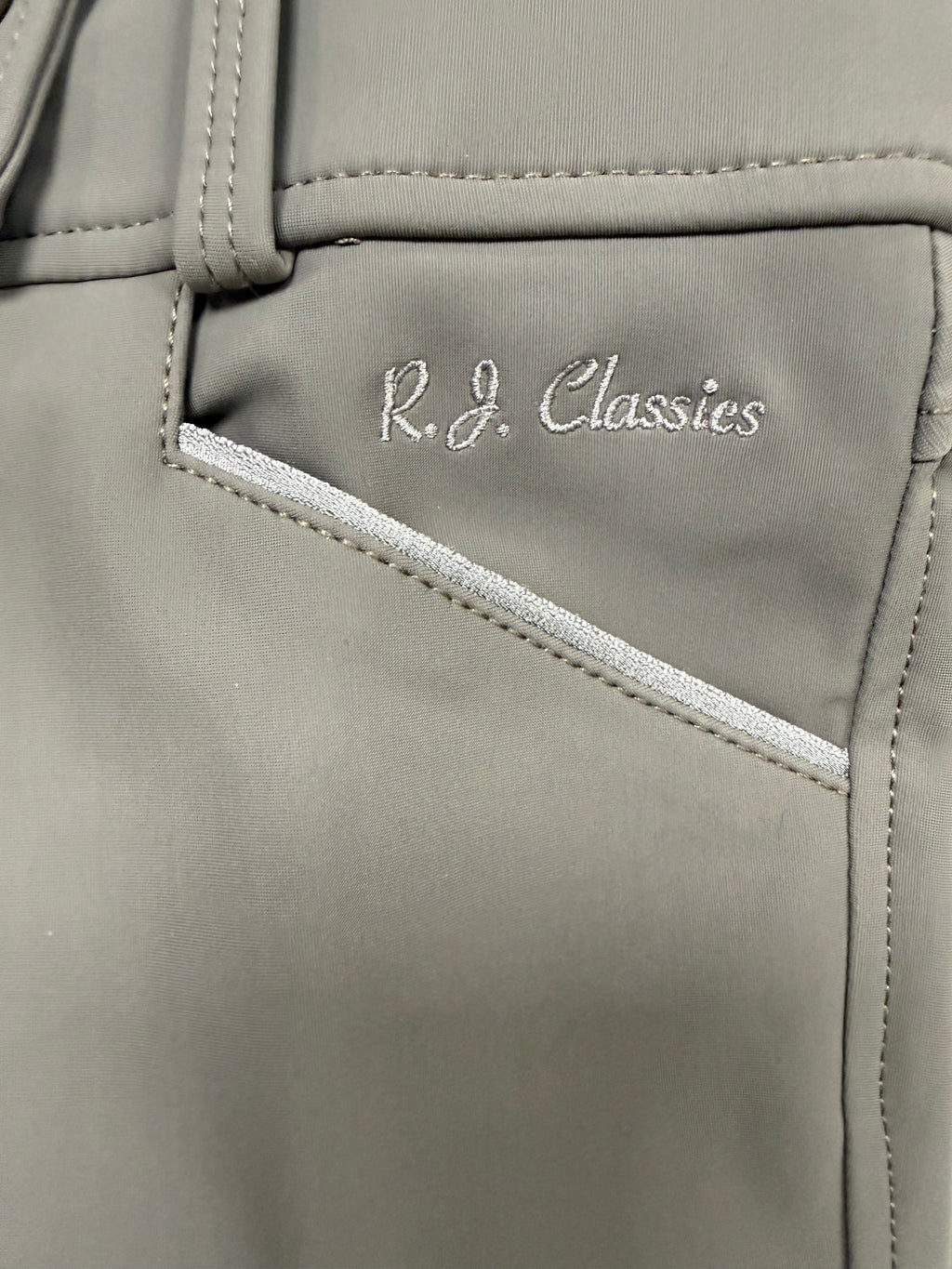 RJ Classics Ladies Grey Margot Luxe-Tek Breeches