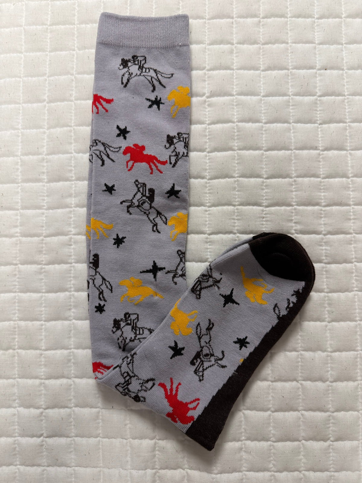 Ladies Fun Cotton Horse Socks