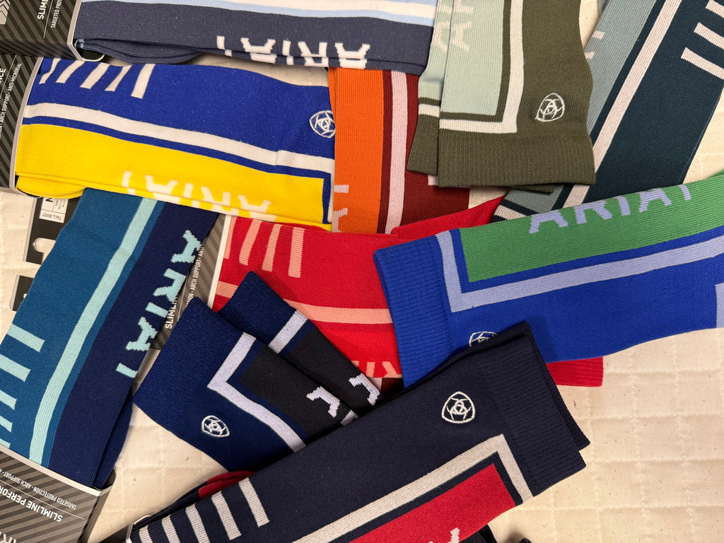 Ladies Ariat TEK Slimline Performance Socks