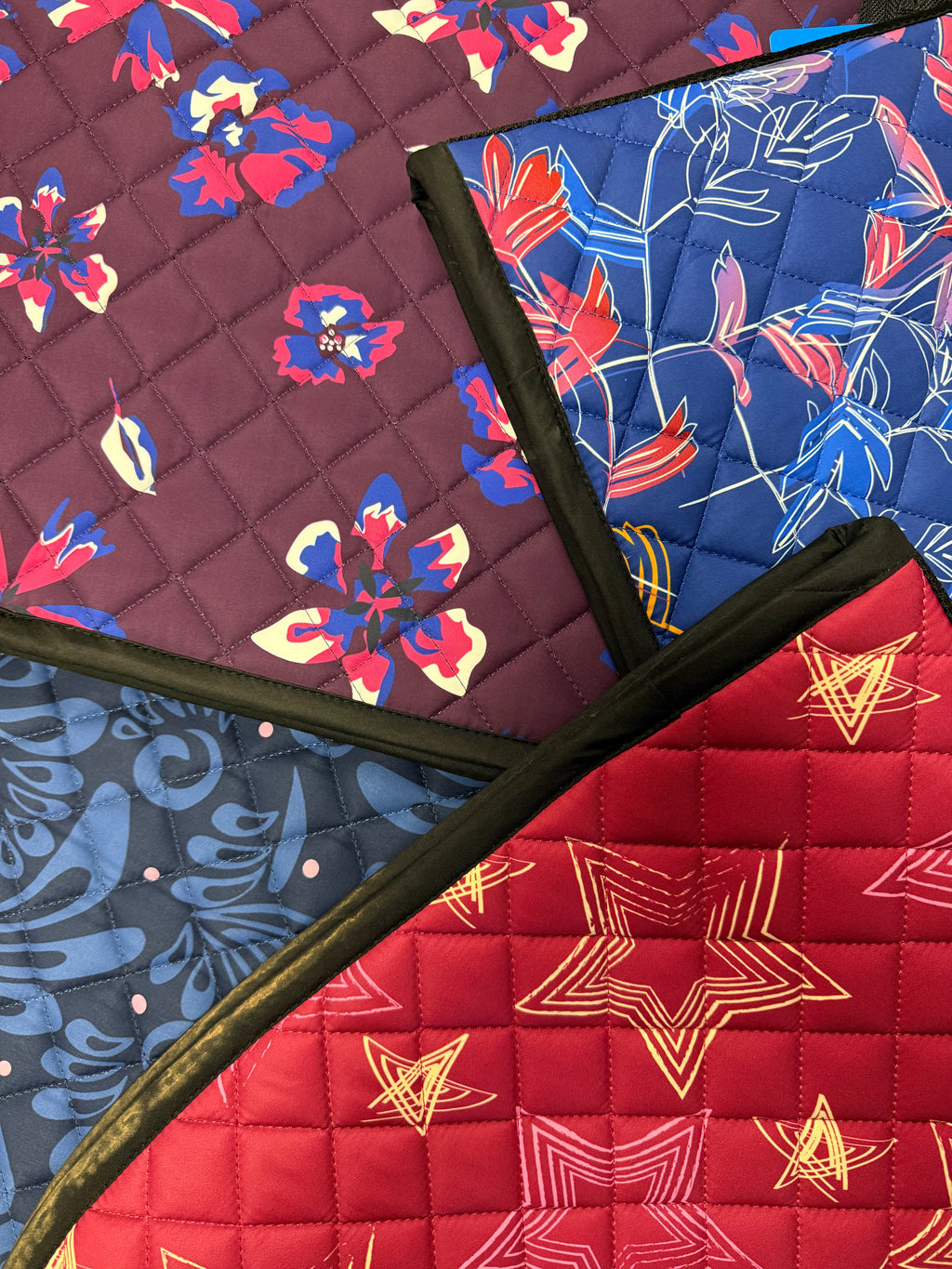 Aubrion Hyde Park Young Rider Shires Pony Print Saddle Pads