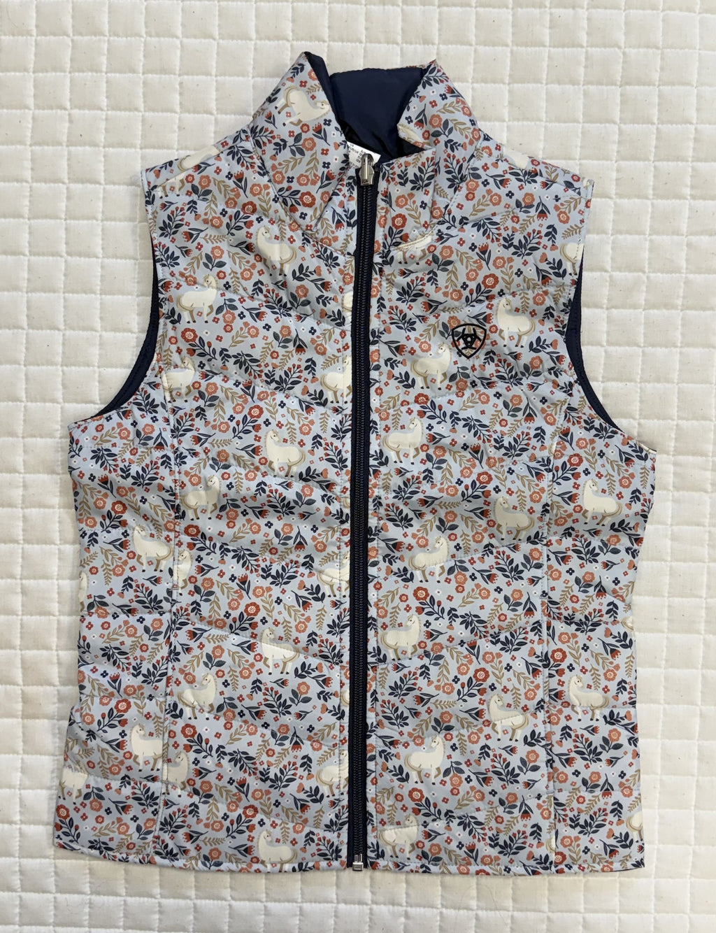 Ariat Kids Pony Print Bella Reversible Insulated Vest