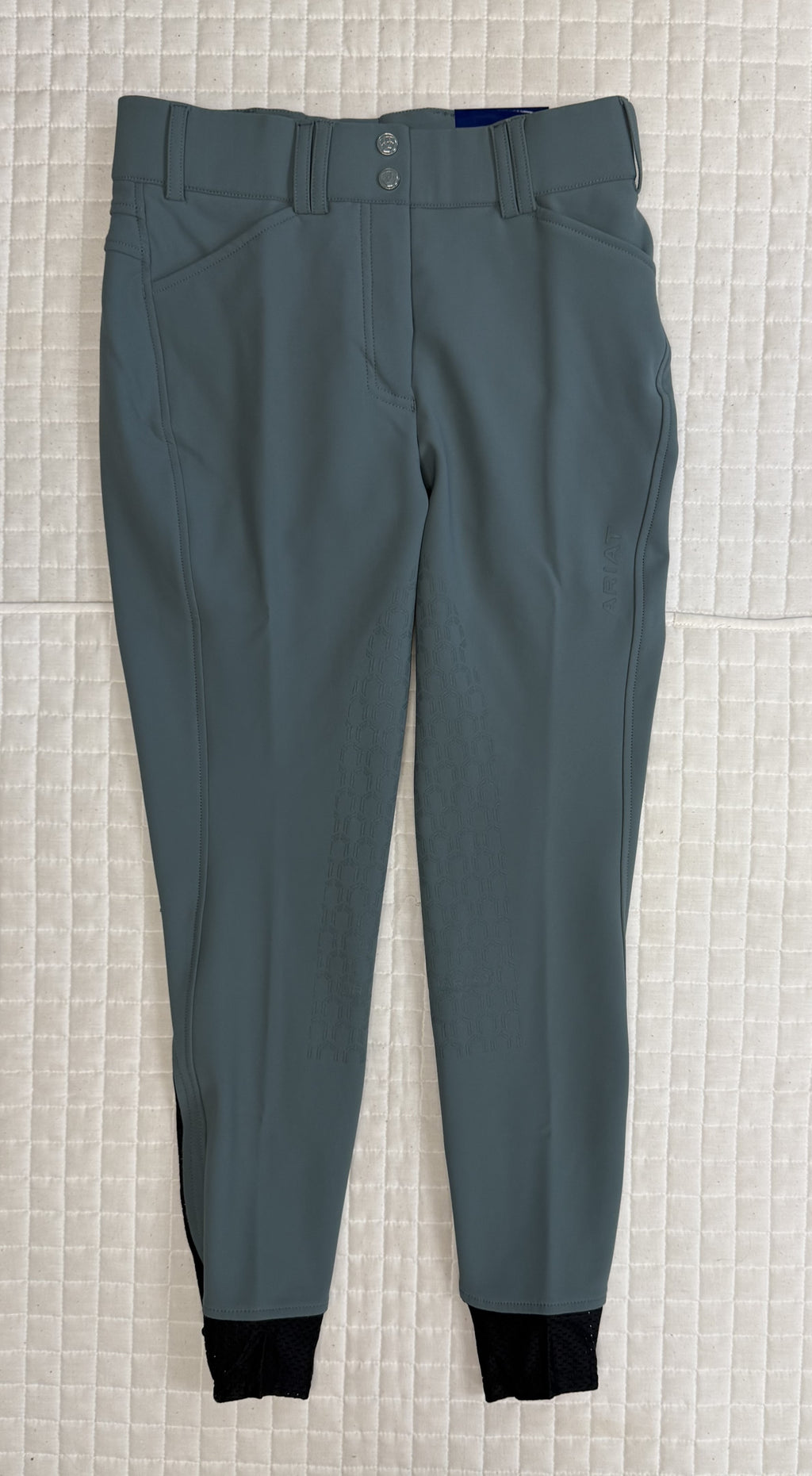 Ladies Ariat Tri Factor Vivacity Heat Half Grip Breeches