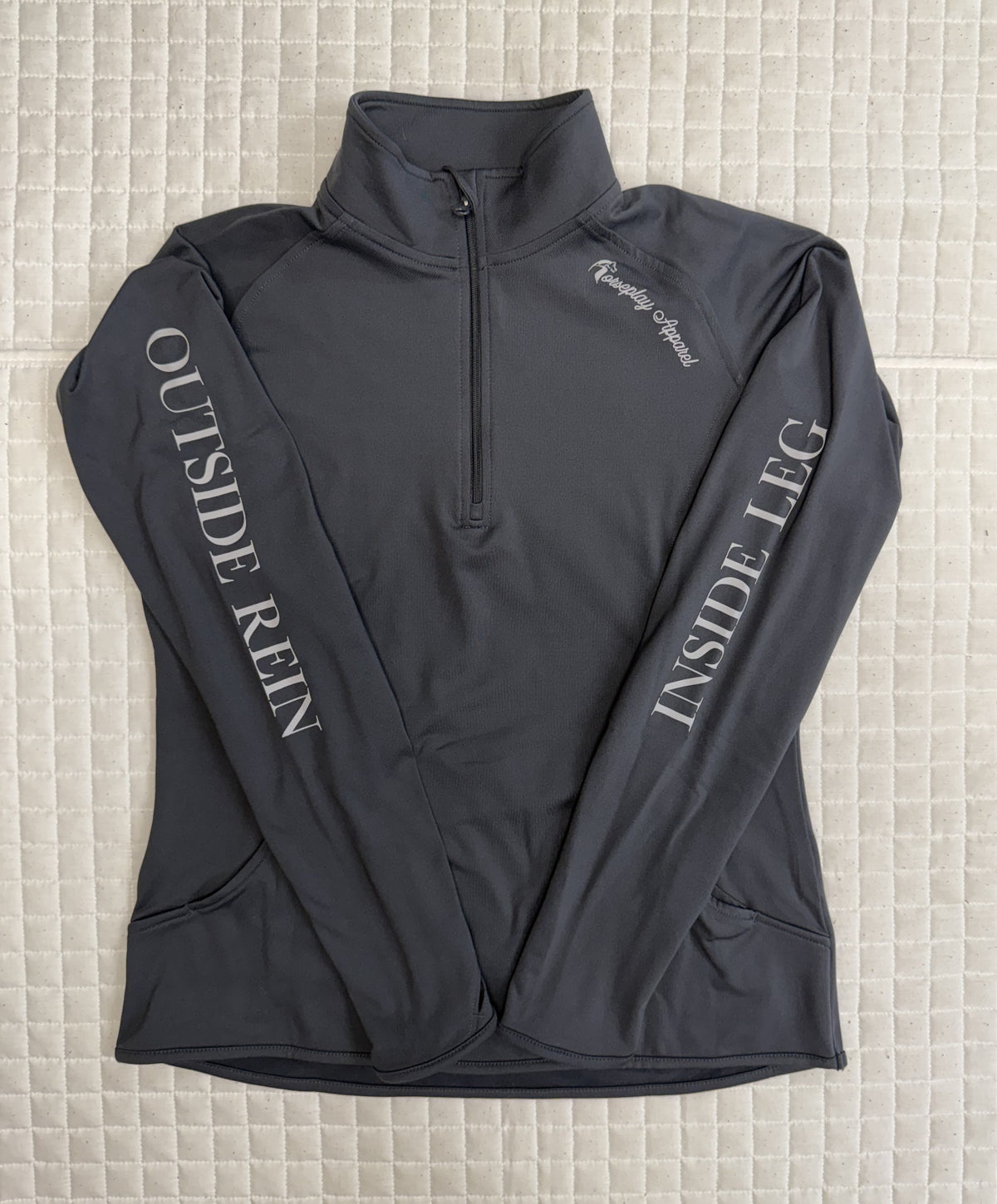 Ladies Inside Leg 1/4 Zip Base layer