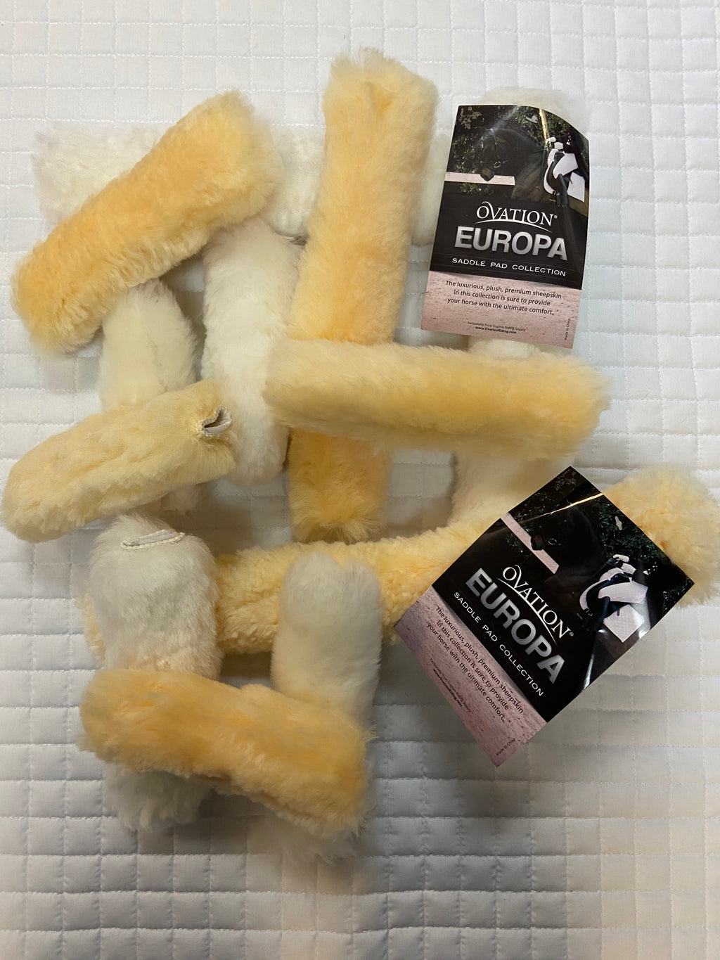 Europa Sheepskin Halter Fleece 6 and 9 Piece Sets
