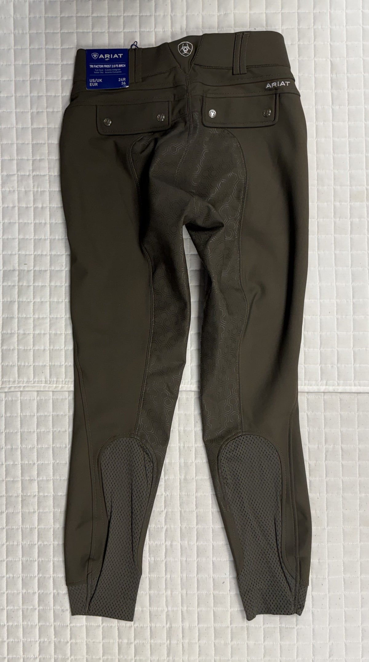 Ladies Ariat Tri Factor Frost 2.0 Full Seat Breeches