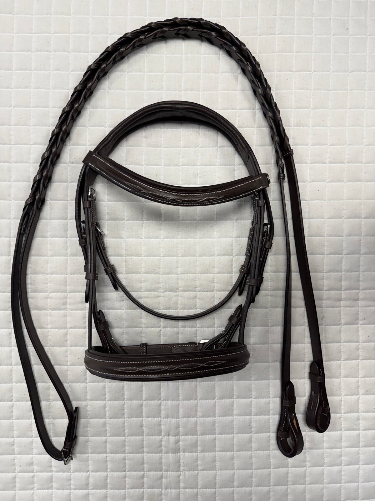 Dublin Padded Monocrown Fancy Stitch Bridle