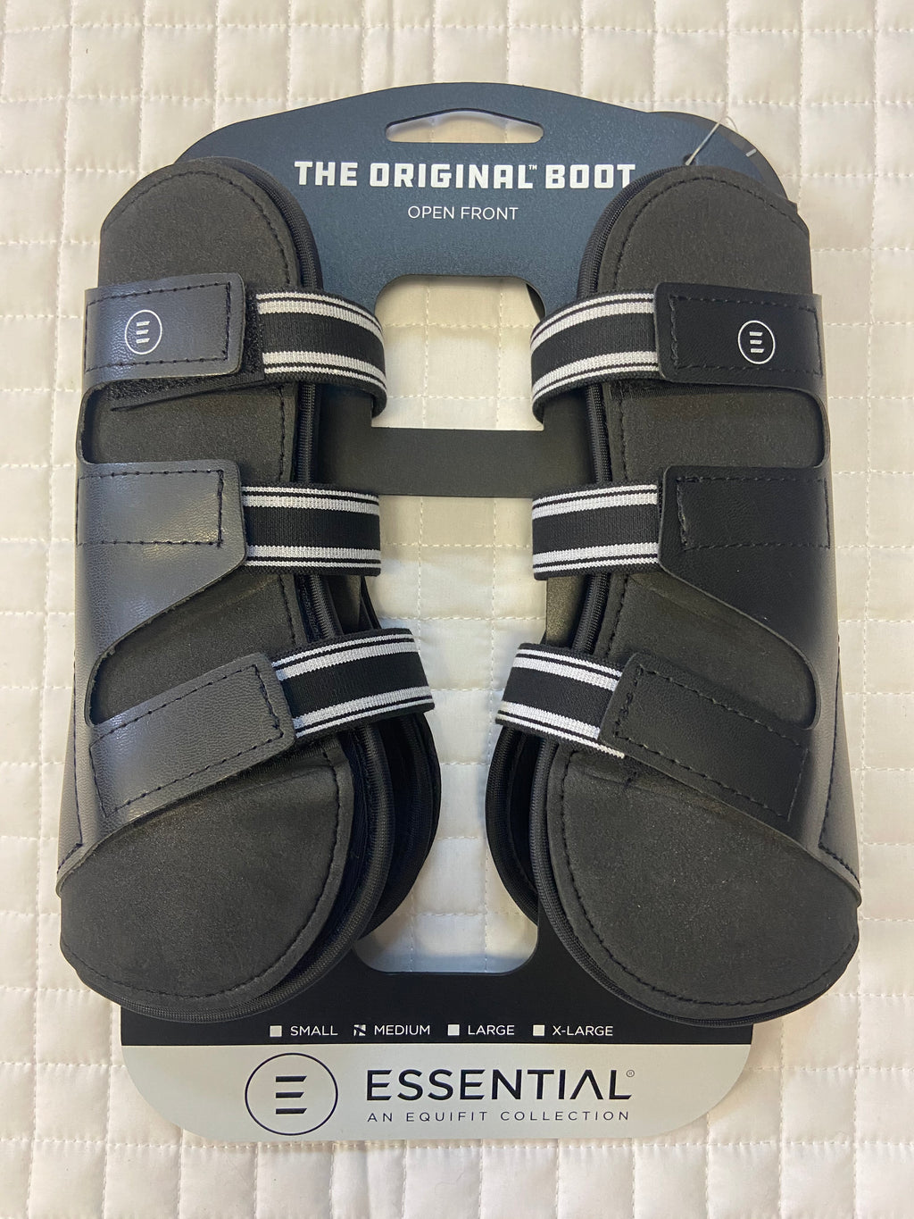 NEW Equifit Original Open Front Boots Black